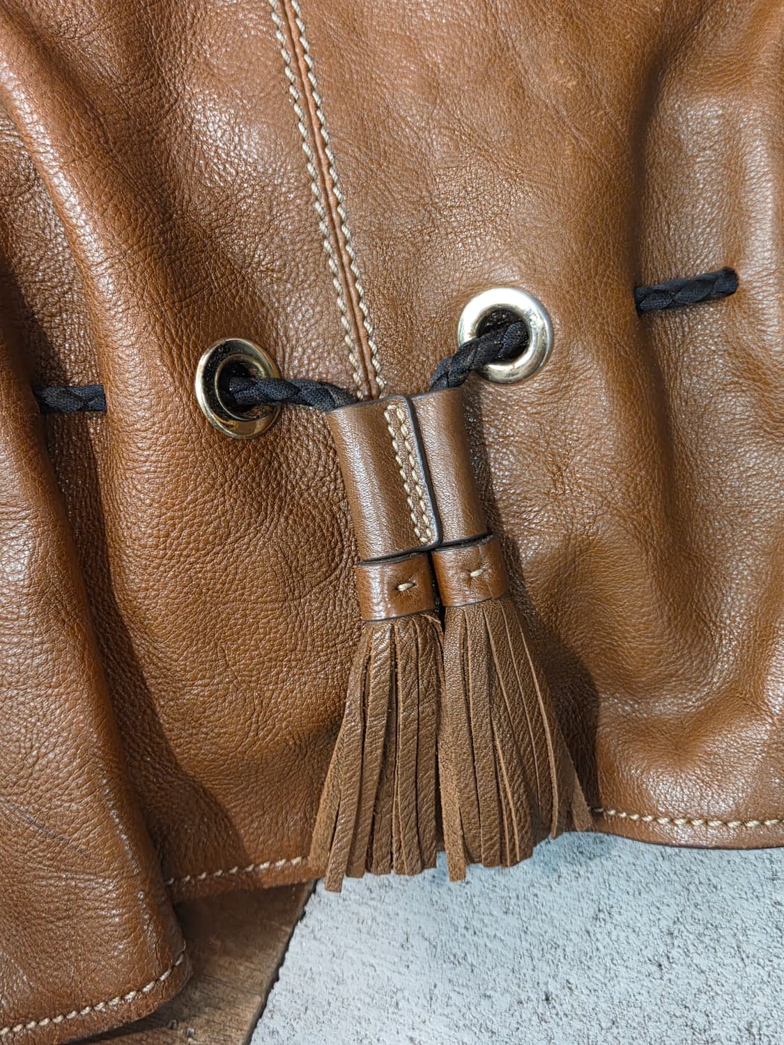 1990s BB 발렌시아가 웨스턴 크로스 백 상품이미지6