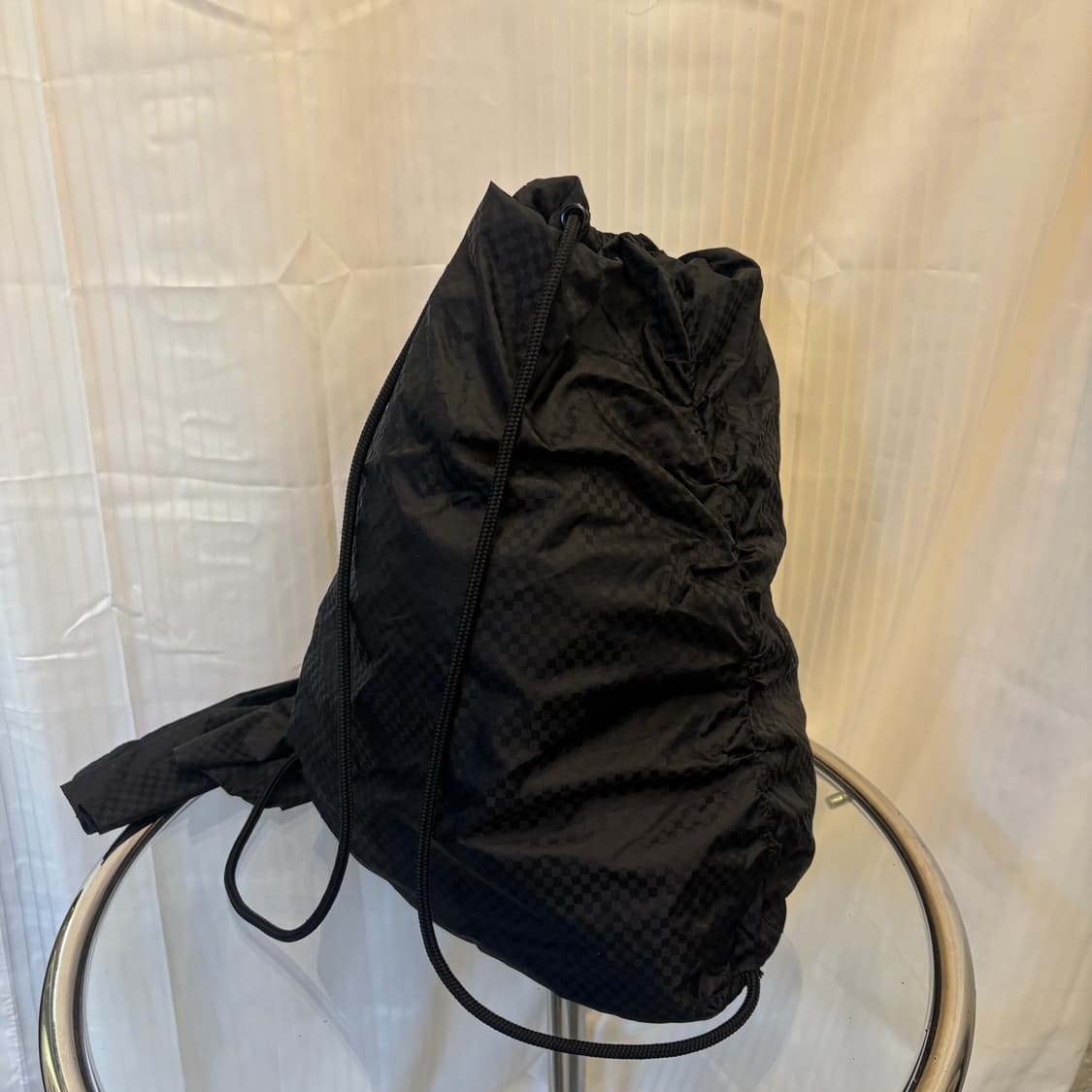 오픈yy 체크 노티드 백팩     상품이미지5