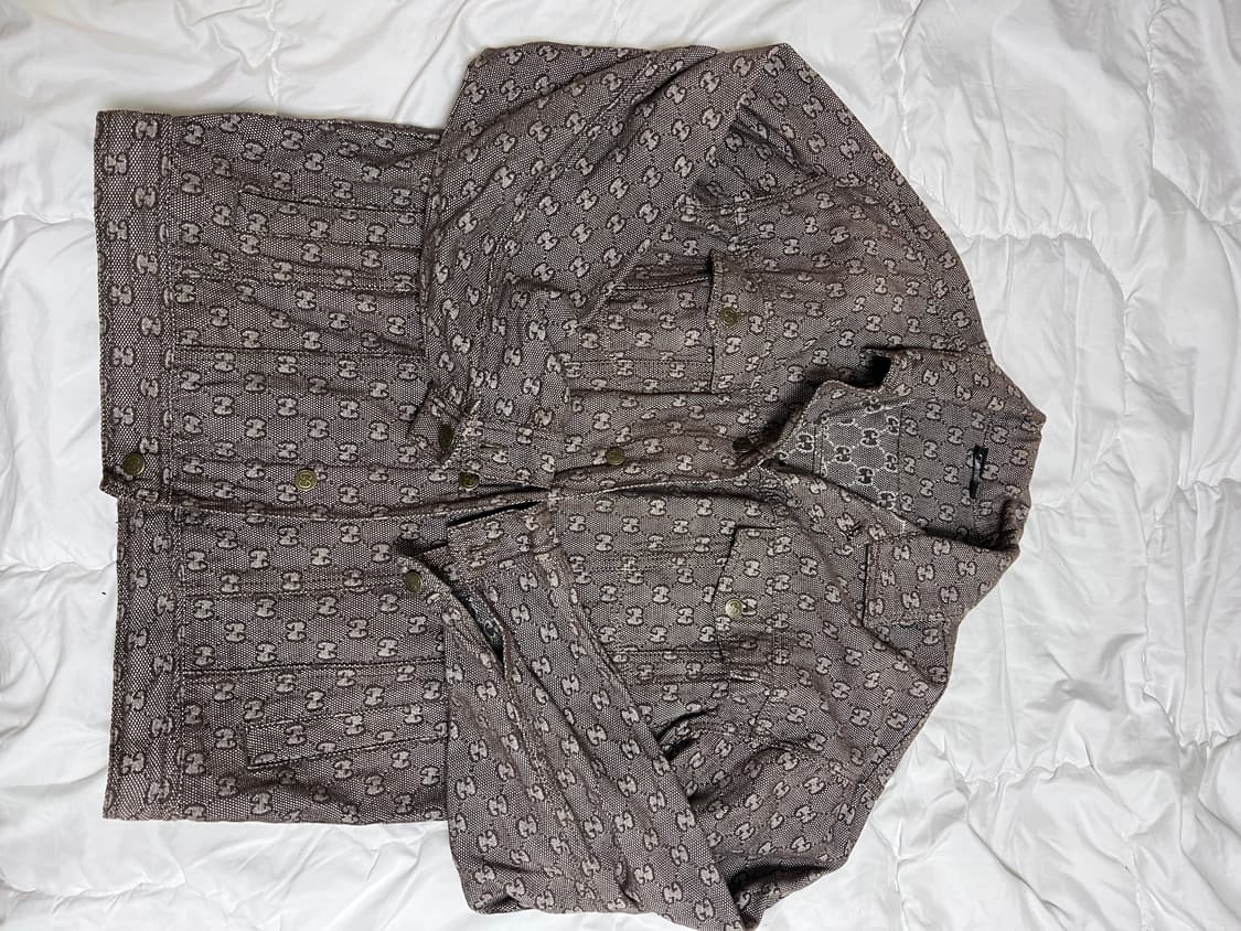 구찌 빈티지 셔츠자켓, 카펜터팬츠 셋업 상품이미지4