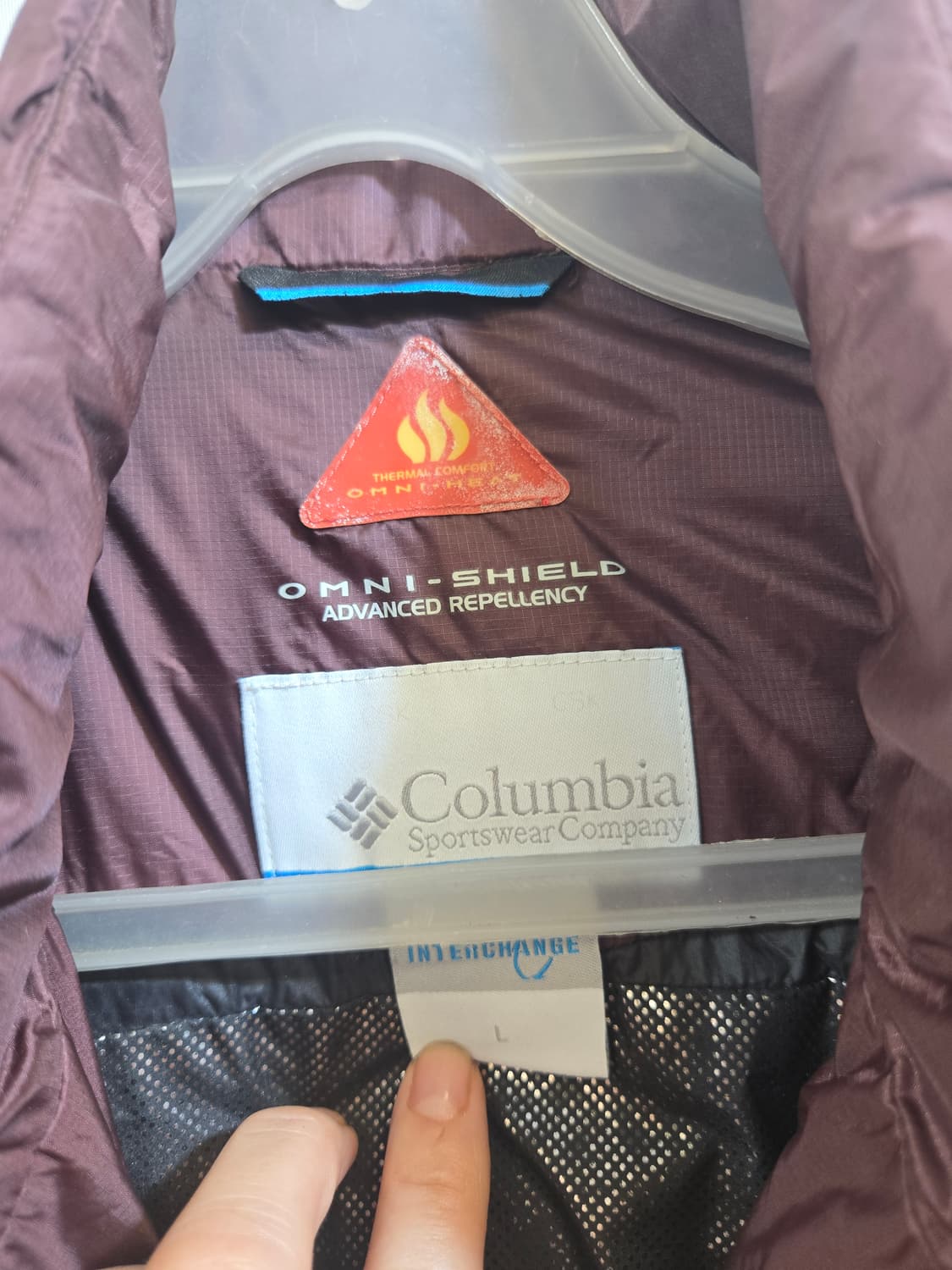 컬럼비아 남성 다운 패딩 100(L) 상품이미지9