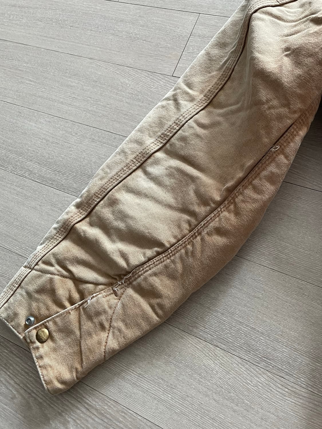 칼하트 J01 BRN 브라운 디트로이트 자켓 상품이미지9