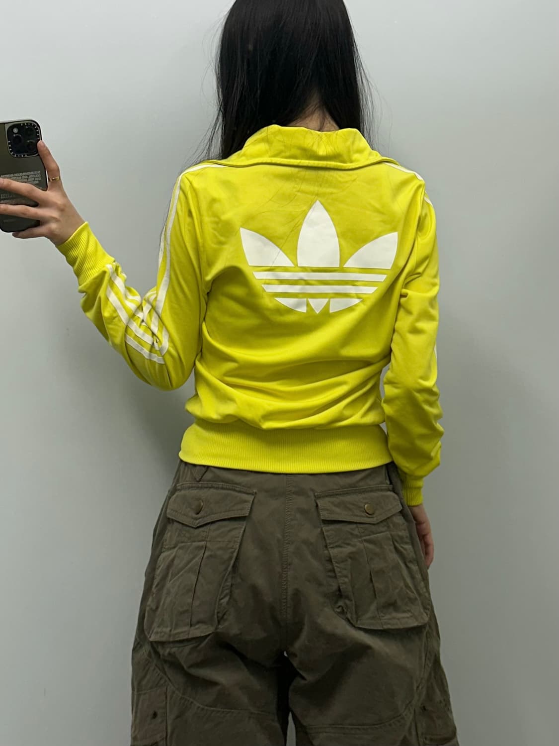 아디다스 신형 파이어버드 옐로우 트랙탑 져지 상품이미지2