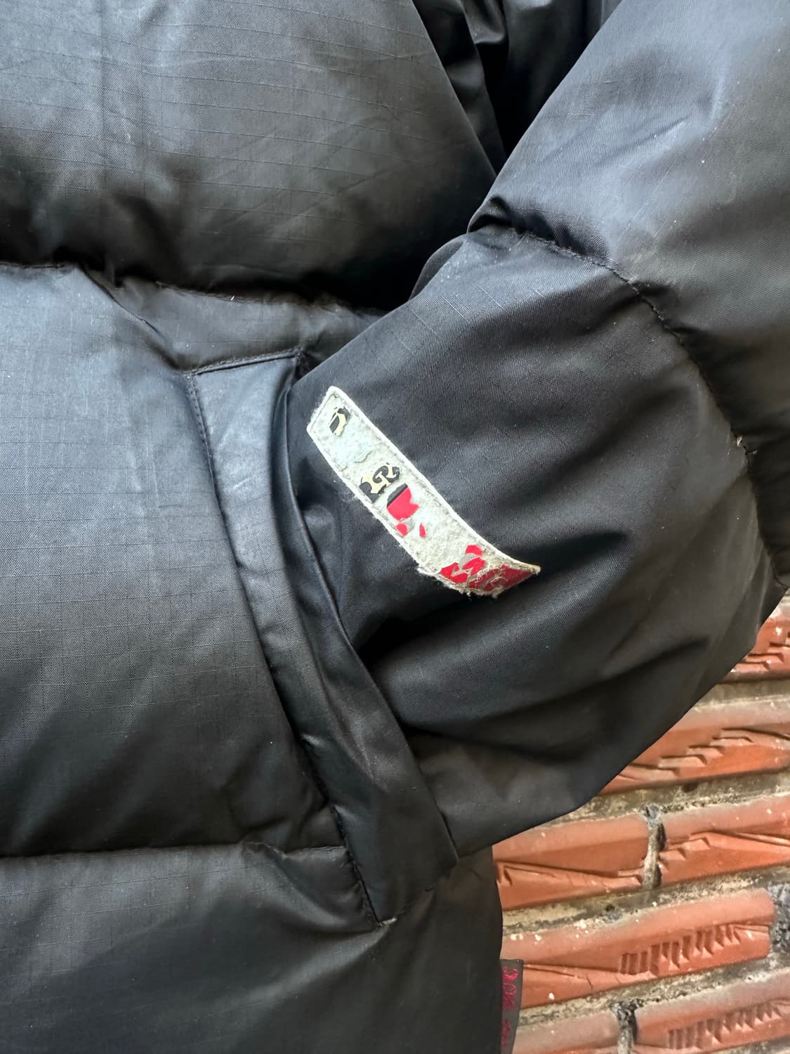 빈티지 90s 독 타운 리버시블 패딩 상품이미지3