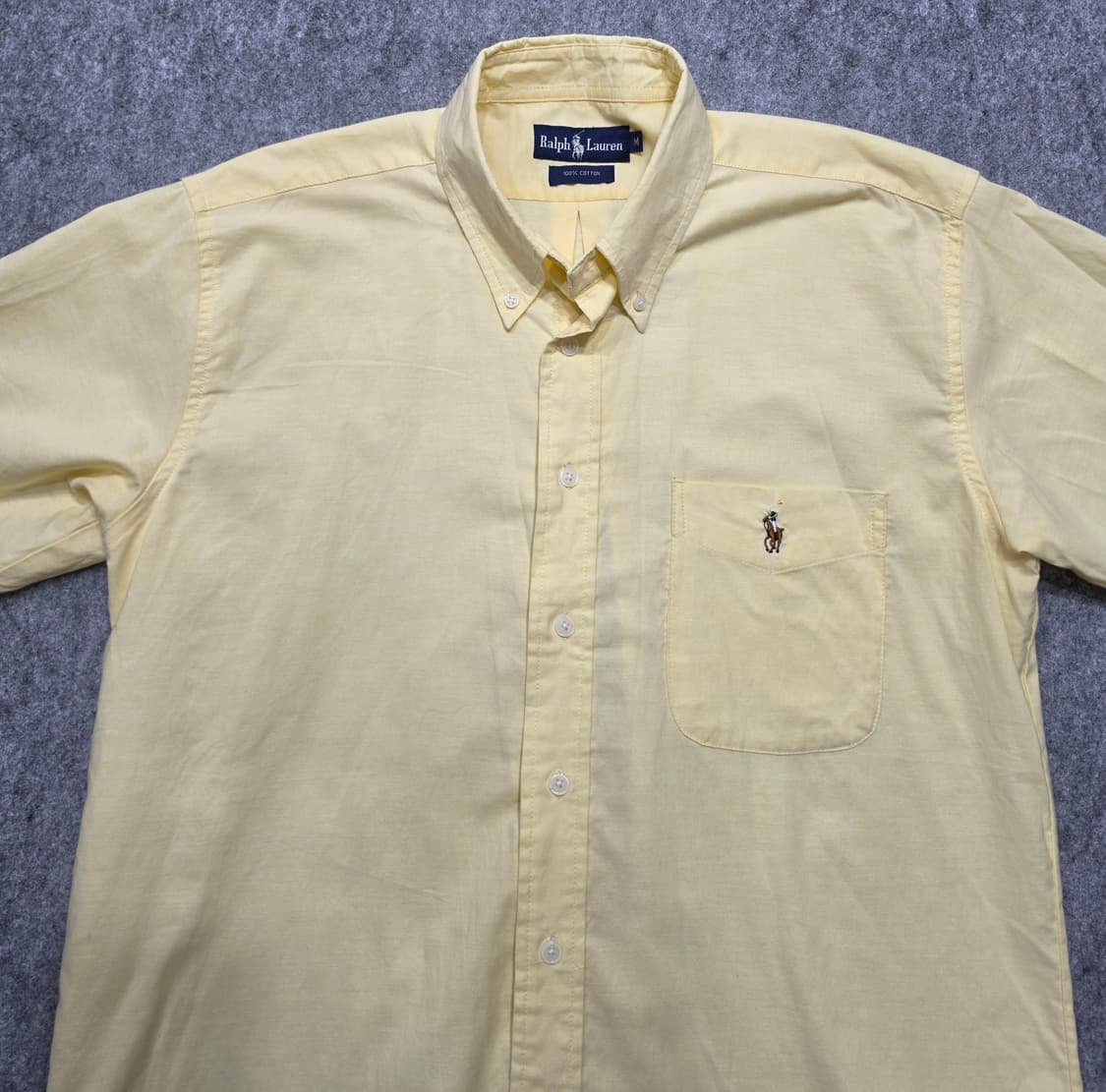 폴로 랄프로렌 빈티지 멀티포니 코튼 반팔셔츠 M 상품이미지3