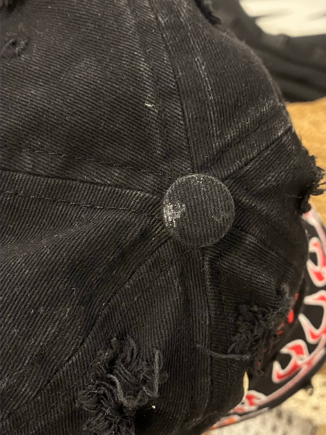 777 Fragile cap 볼캡 모자 블랙  #csz2130 상품이미지5