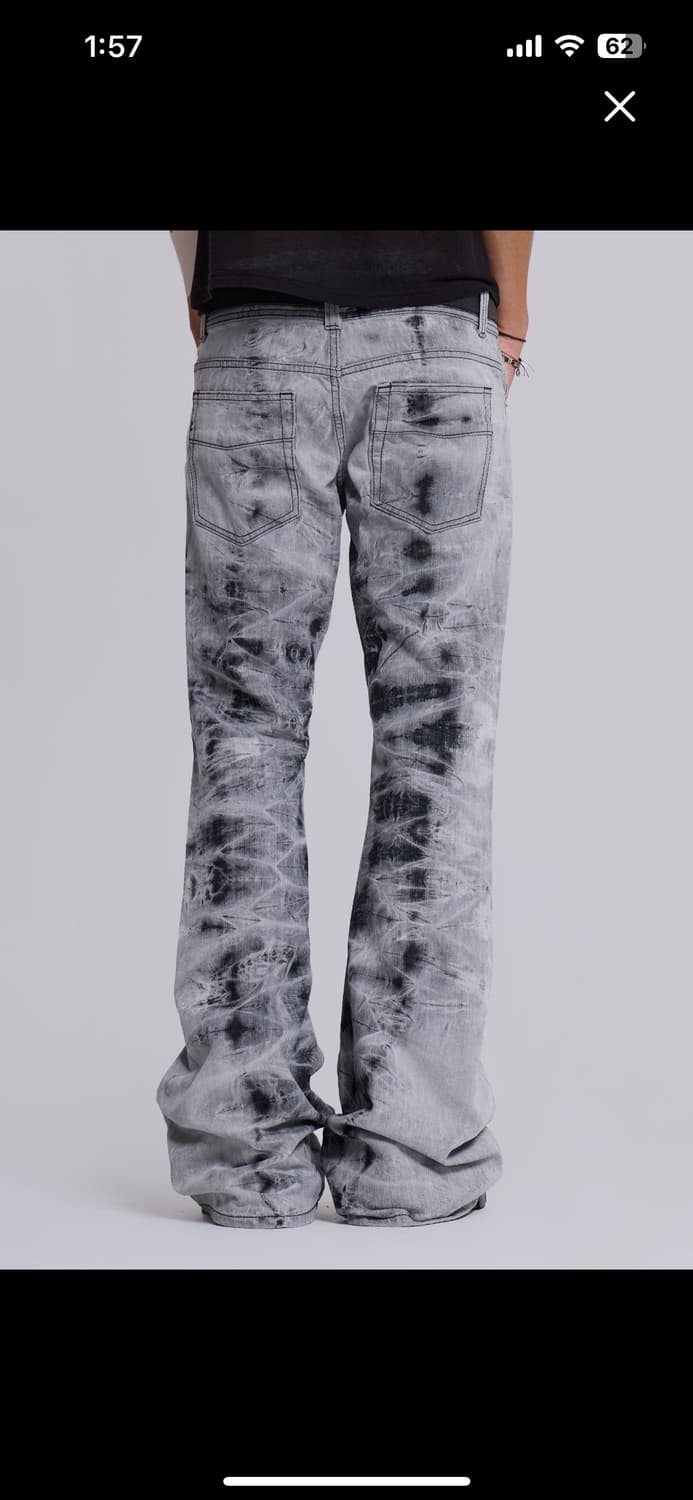 제이이드런던  Grey Tie Dye Drift Jeans 상품이미지2