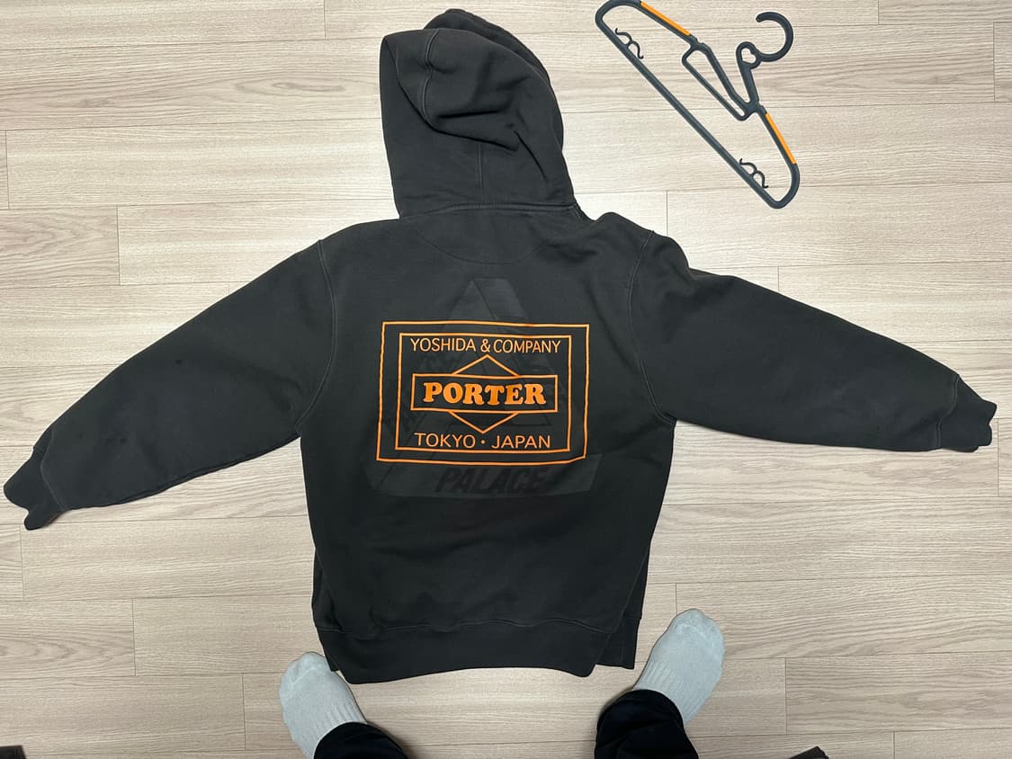 팔라스 x 포터 후드 블랙 상품이미지2