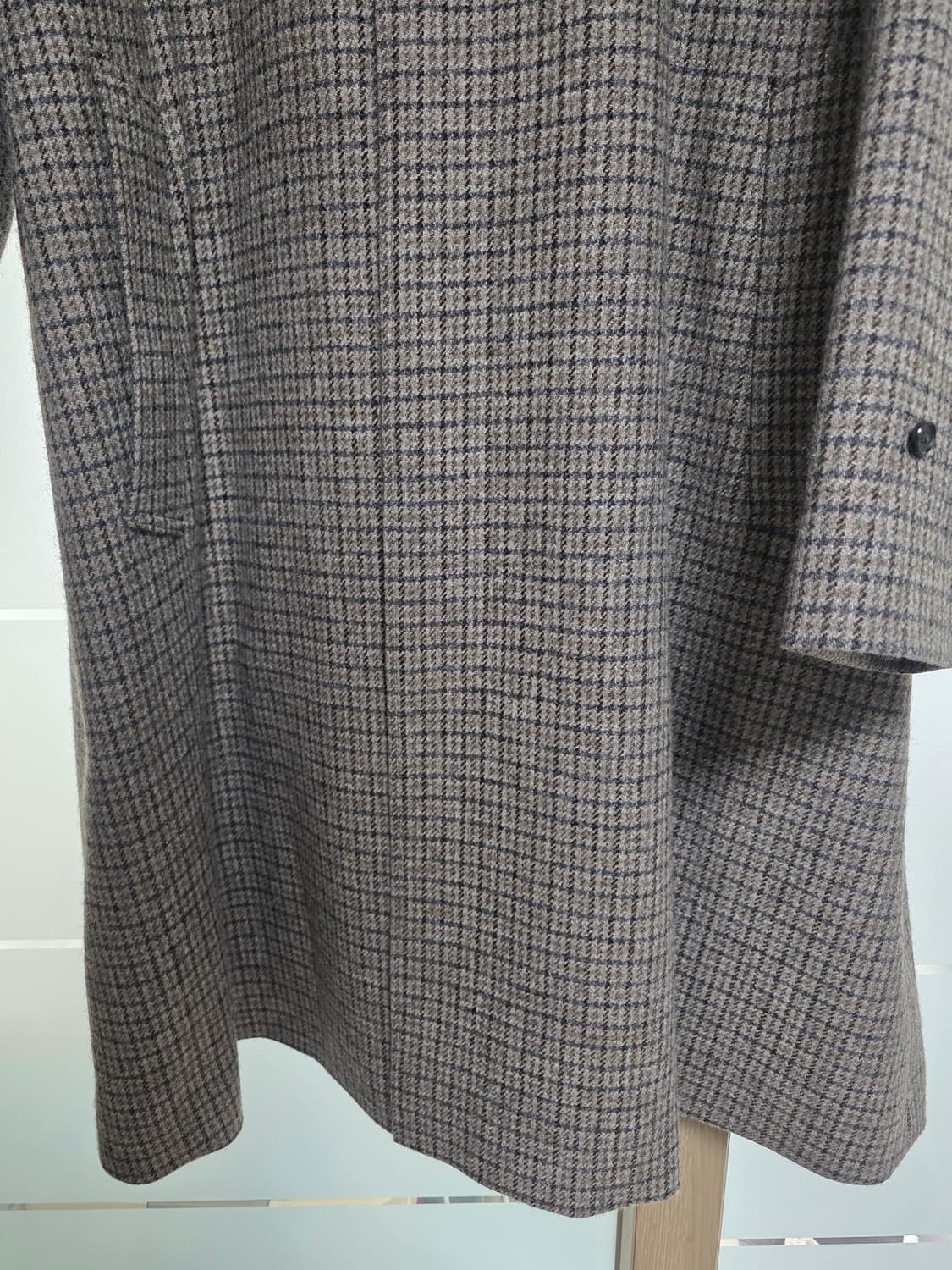 42size택포195만)23fw캡틴선샤인 워커코트 건클럽체크 로밧트위드 상품이미지5