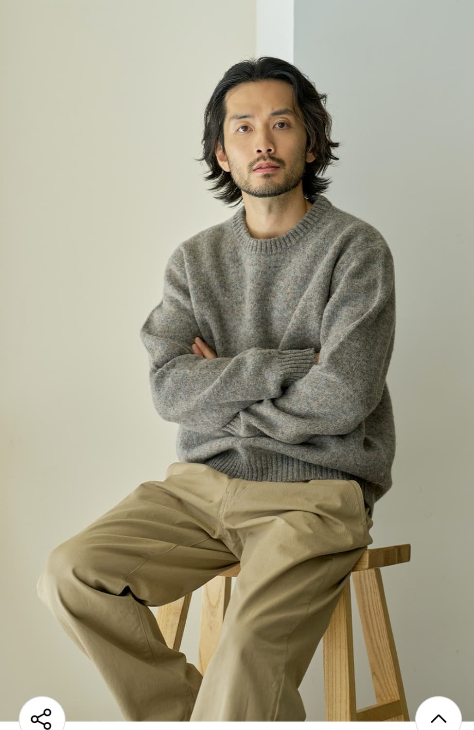 매너그램 셔틀랜드울 쉐기독 니트 상품이미지7