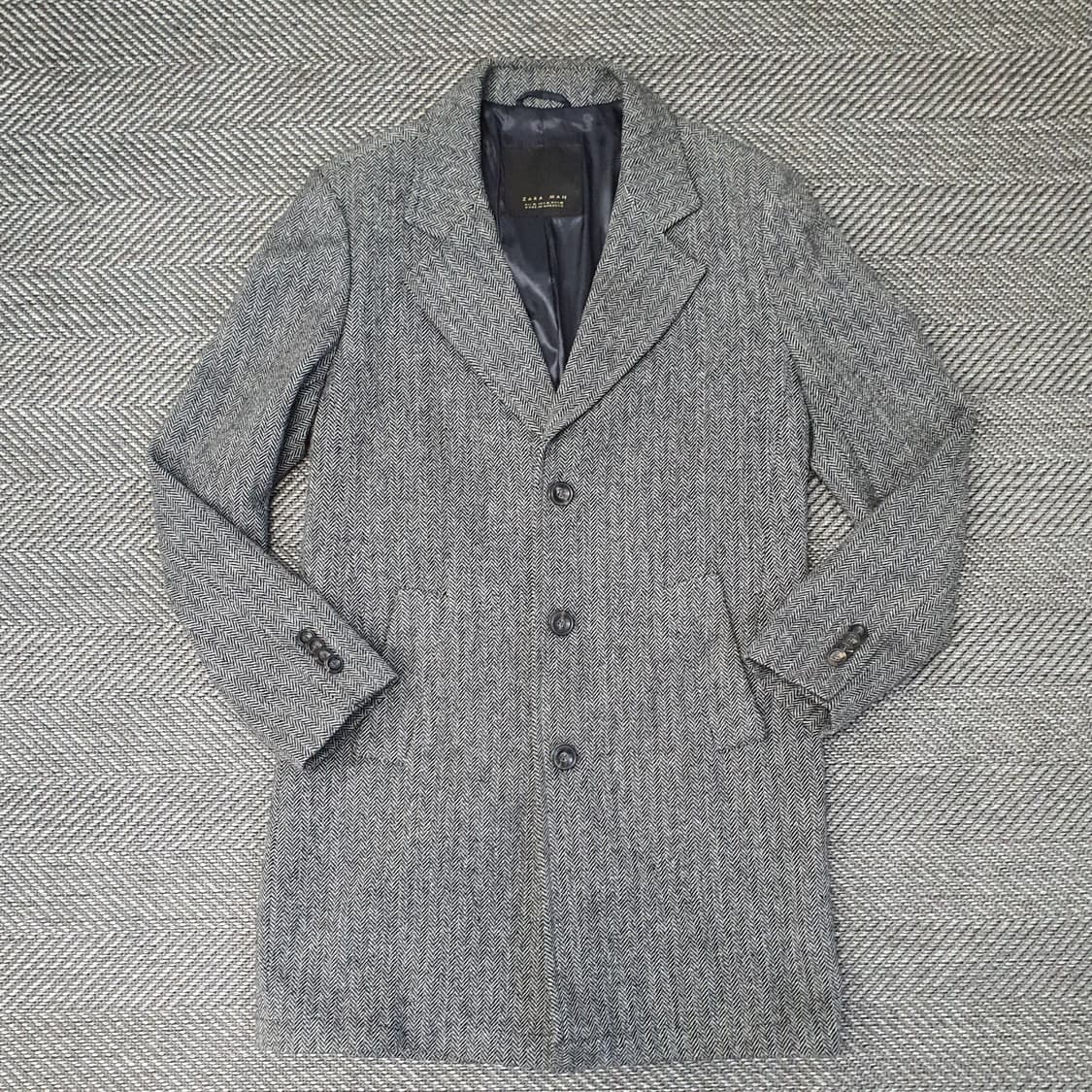 자라 헨링본 코트 자켓 남자105 상품이미지1