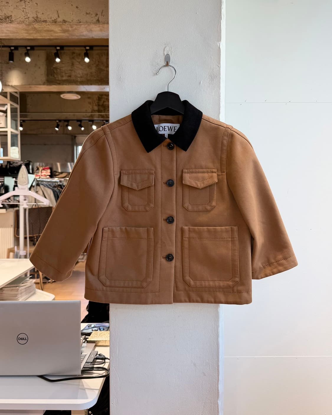 로에베 브라운 워크웨어 자켓  상품이미지2