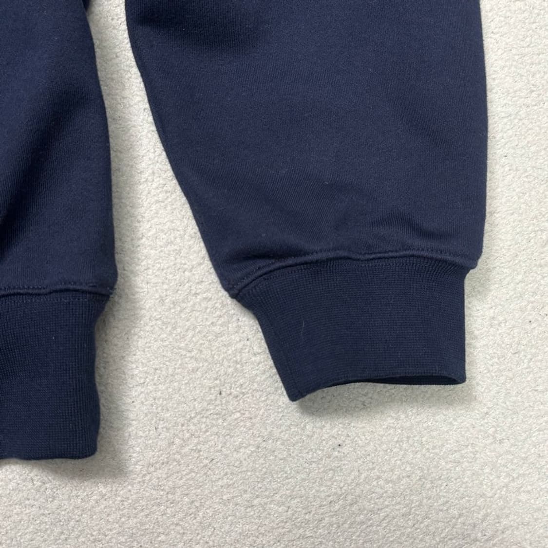 ORO 럭비 크롭 맨투맨 네이비 S 상품이미지3