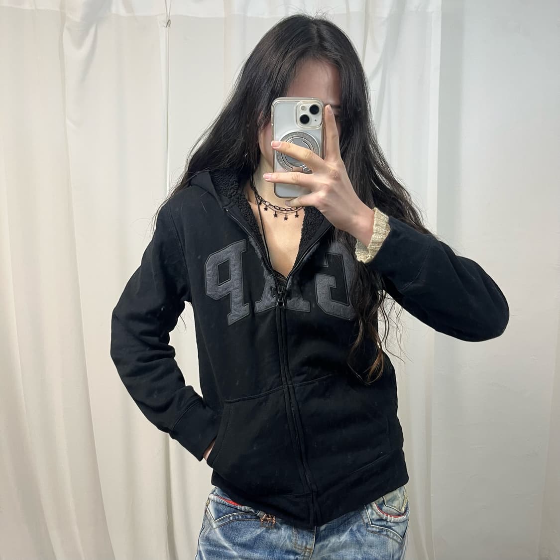 GAP Sherpa Zip Hoodie  상품이미지1