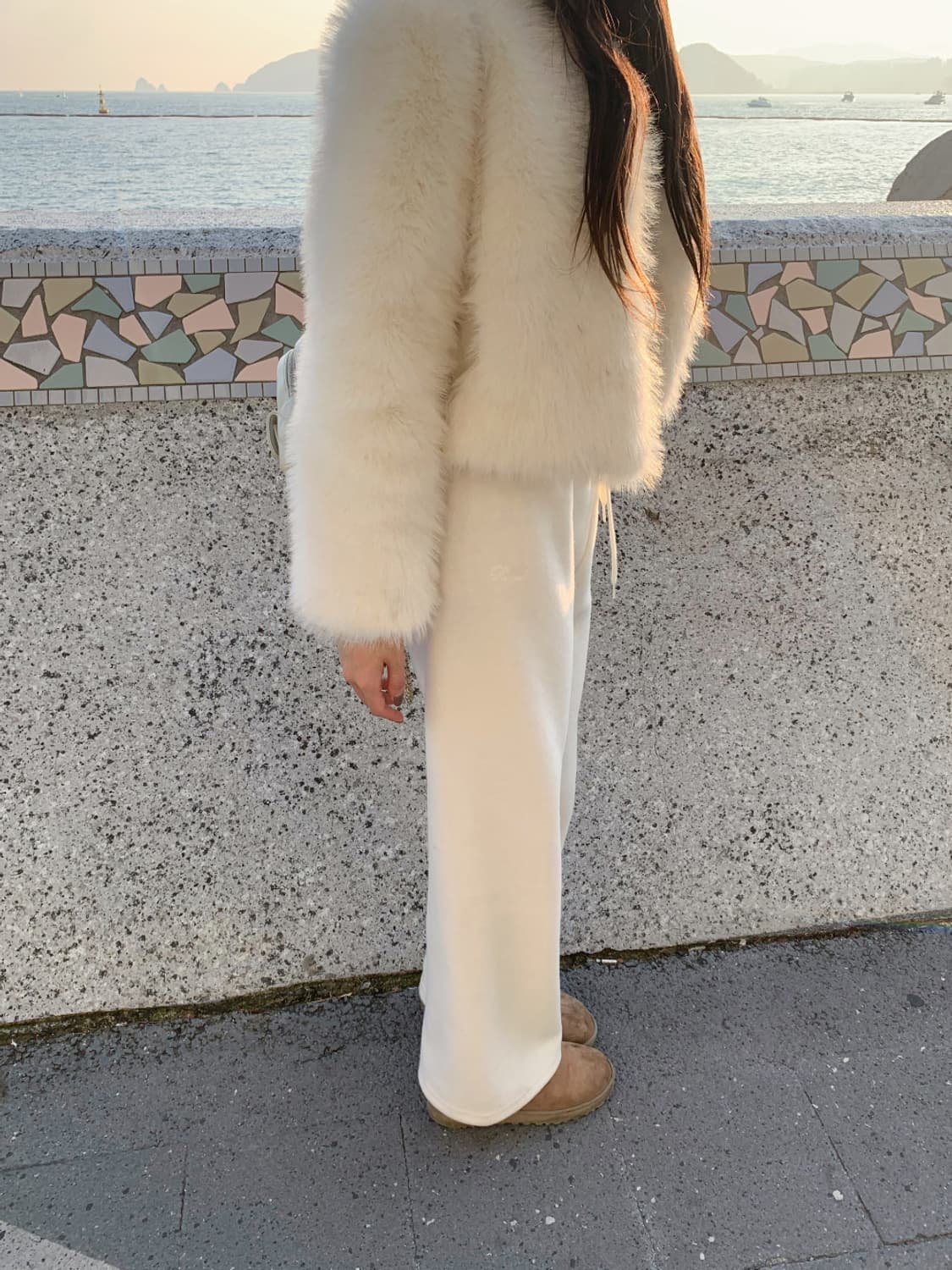 샵레예 블랑 퍼자켓 상품이미지8