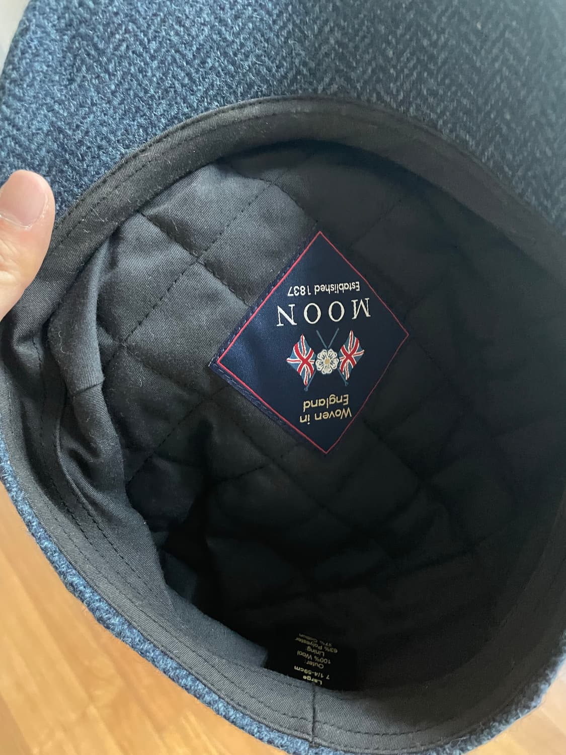 아브라함문 울 뉴스보이 캡 상품이미지4