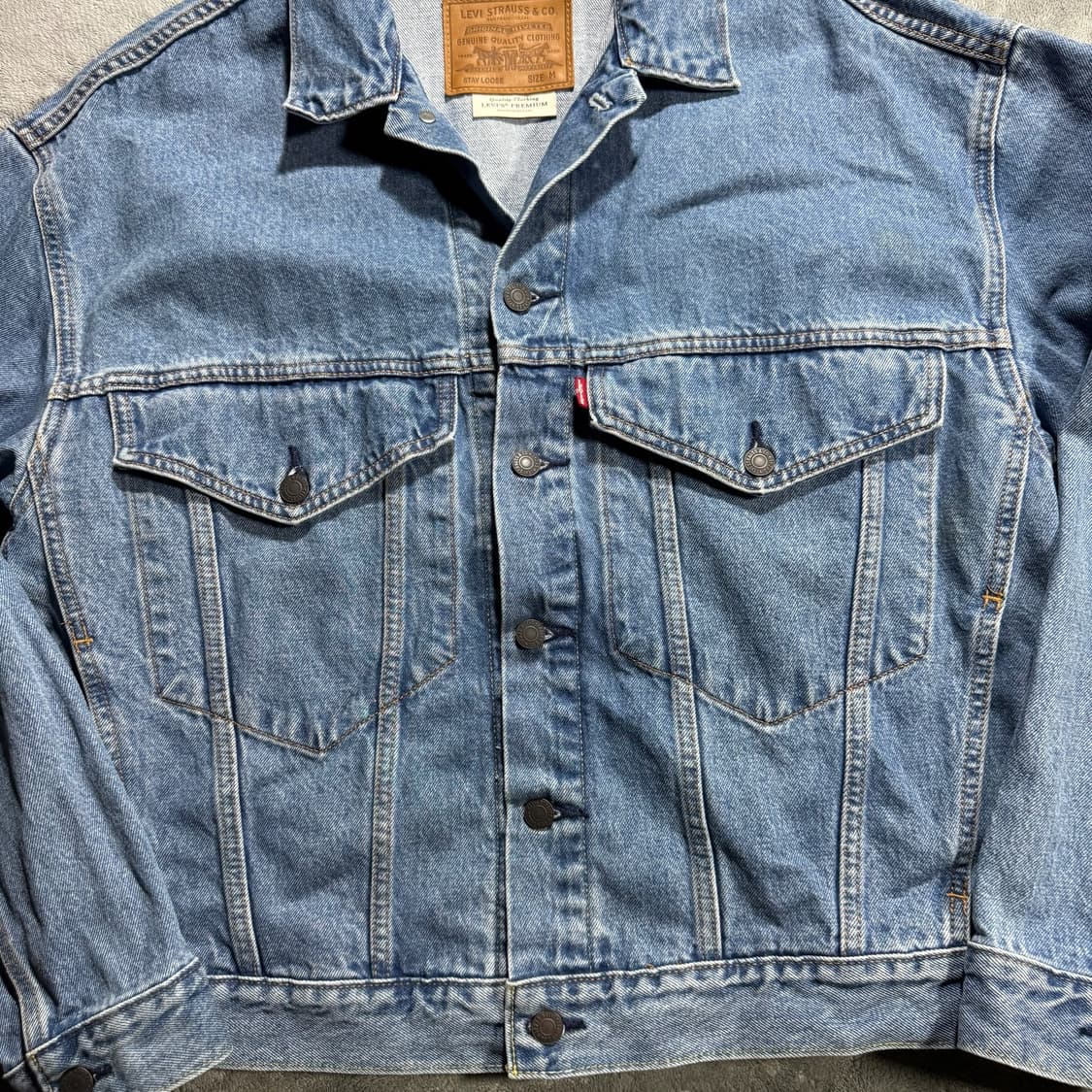 리바이스 프리미엄 트럭커 자켓 상품이미지2