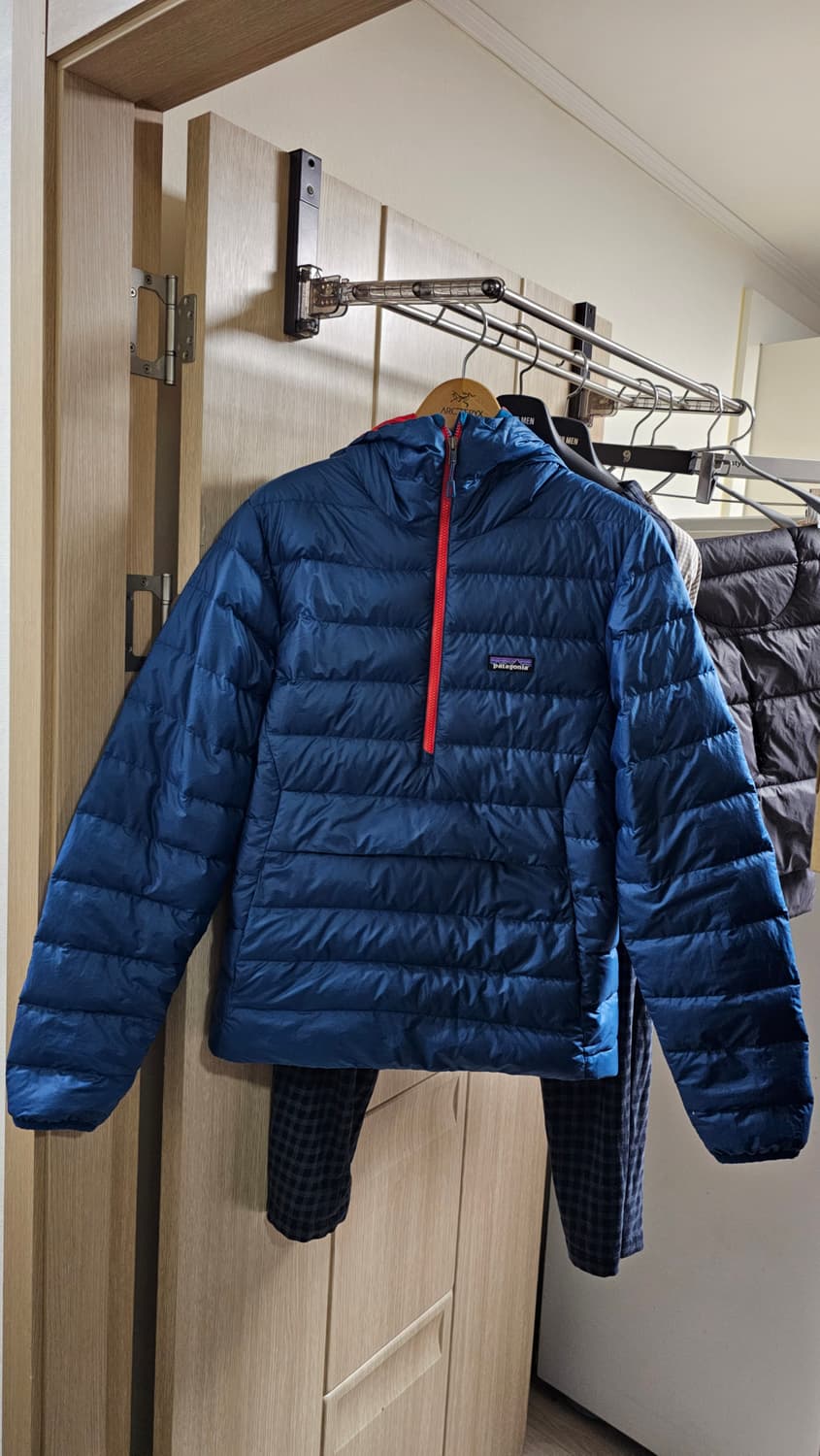 파타고니아 다운스웨터 후디 풀오버 big sure blue s(95-98 상품이미지1