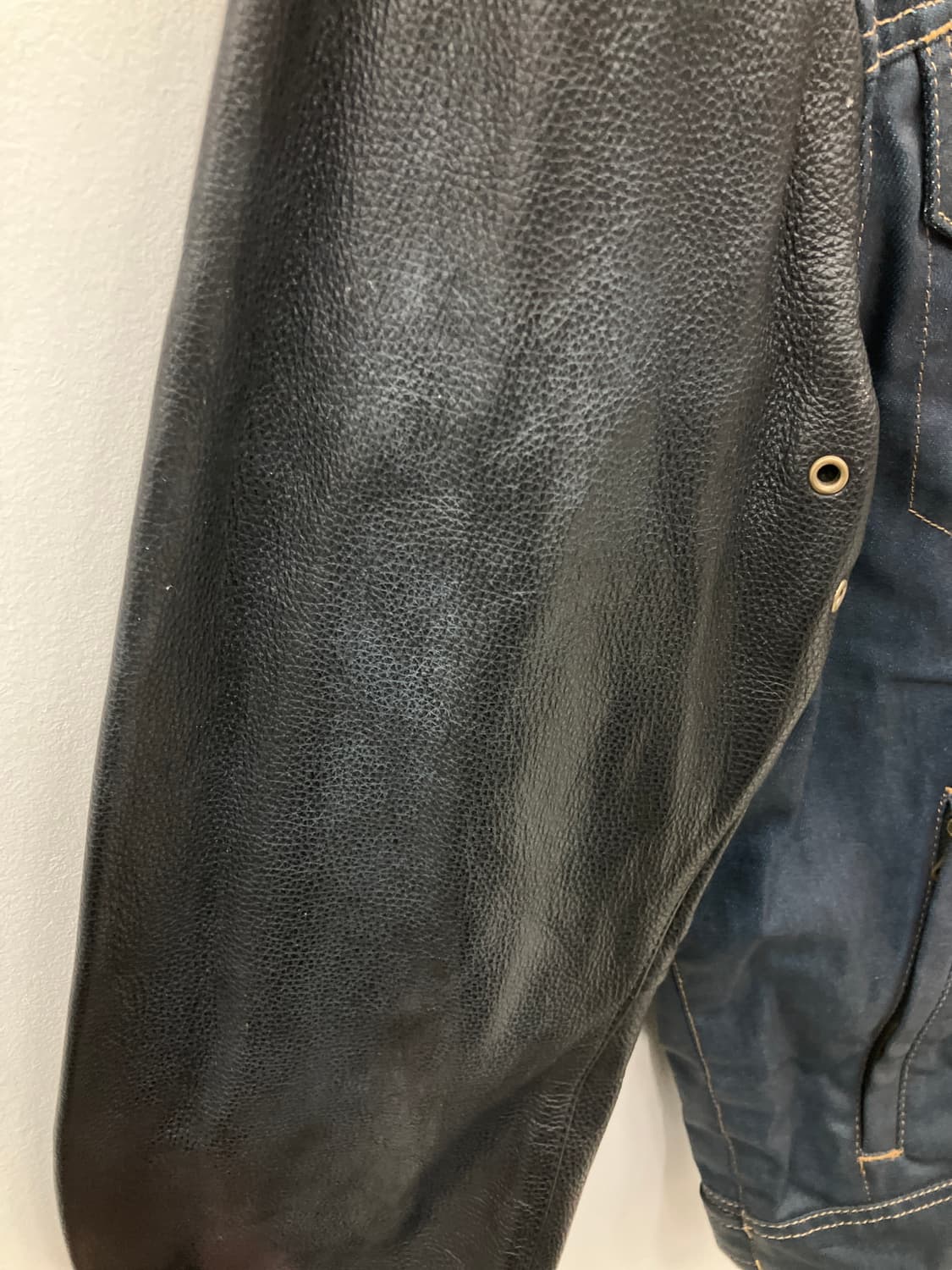 할리데이비슨 아테리얼 데님 가죽 라이딩 자켓 L 상품이미지7