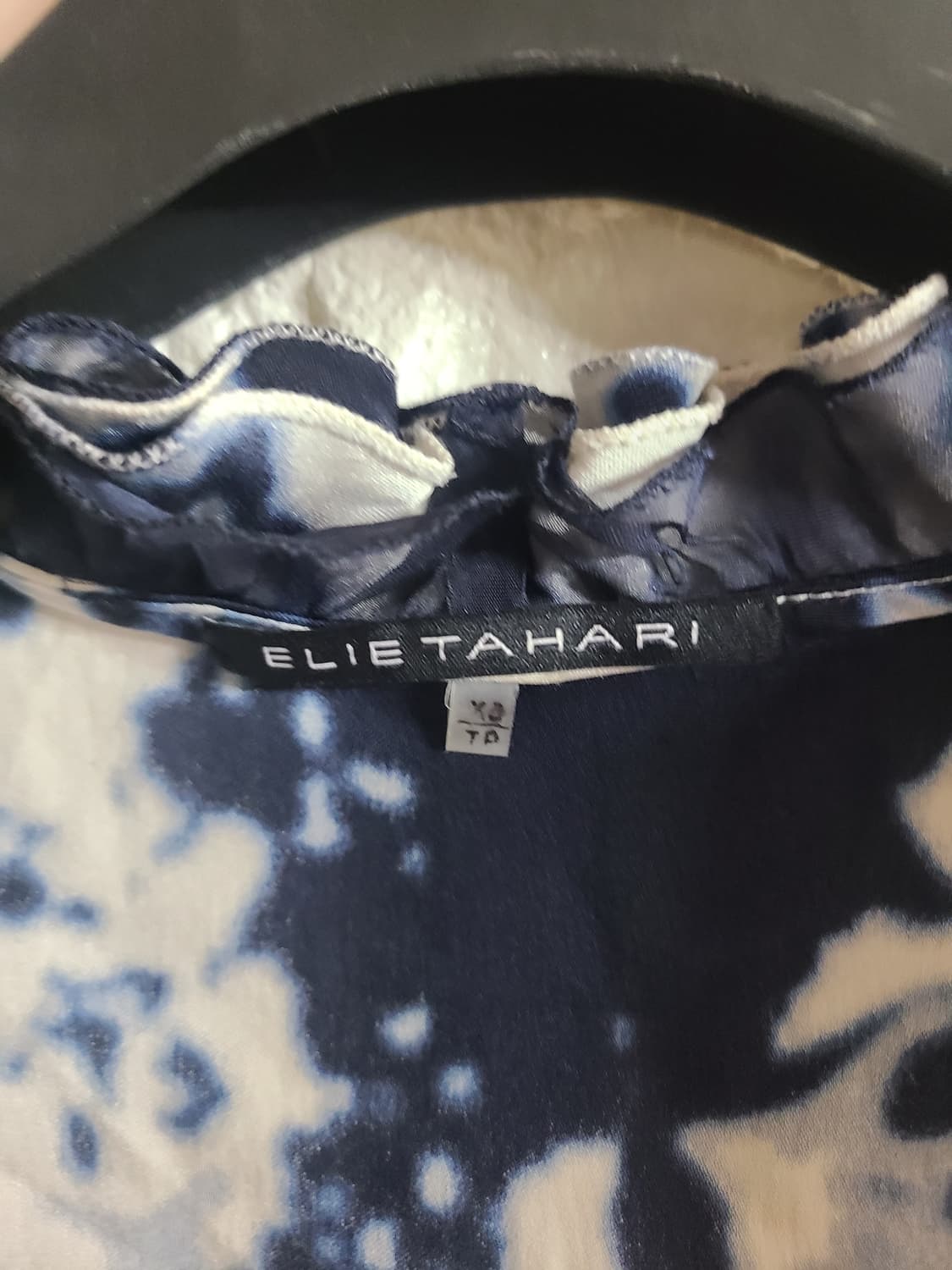 엘리타하리 플라워 실크블라우스(55) 상품이미지4