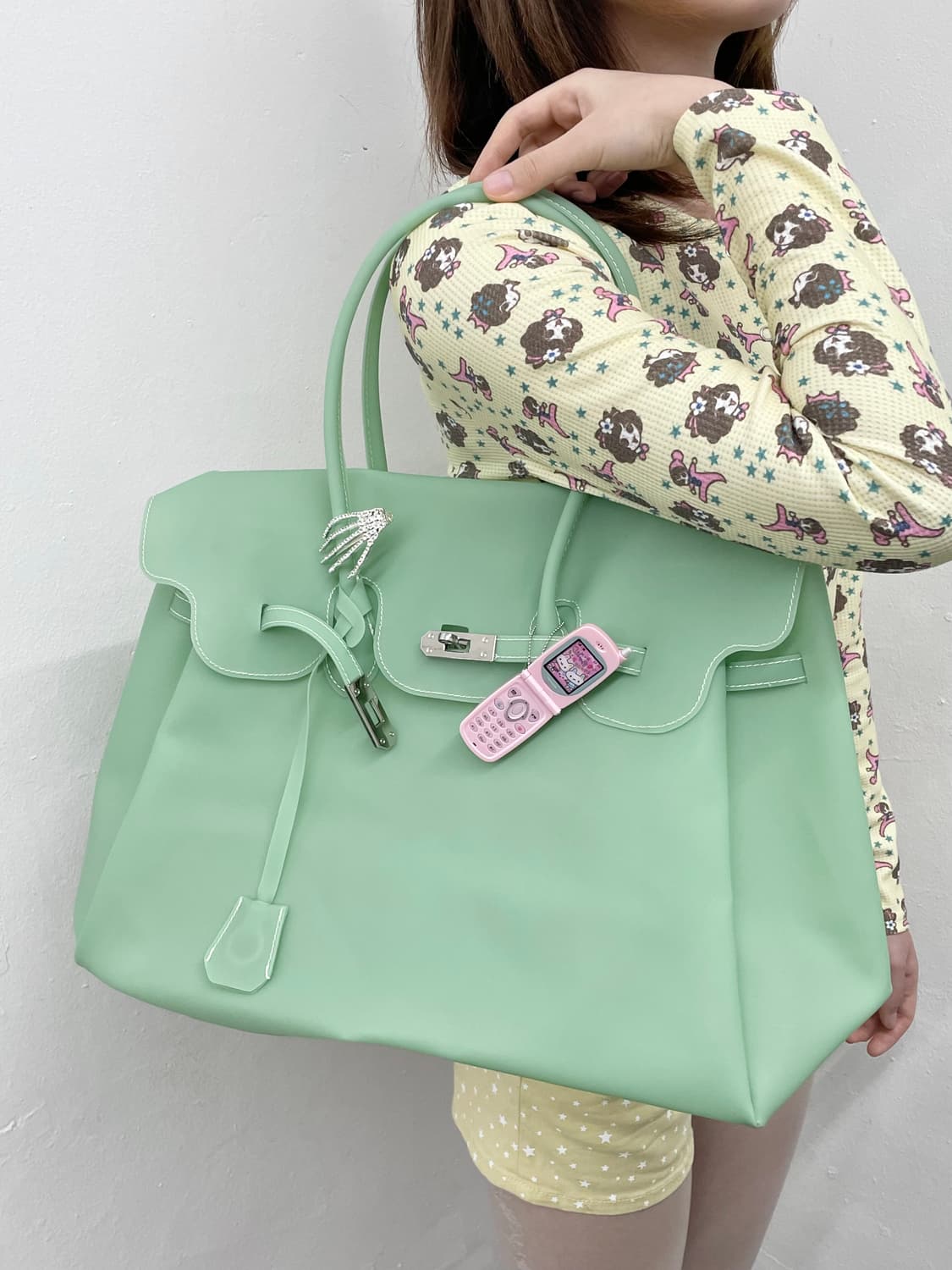 비누맛🧼젤리버킨 백 상품이미지2