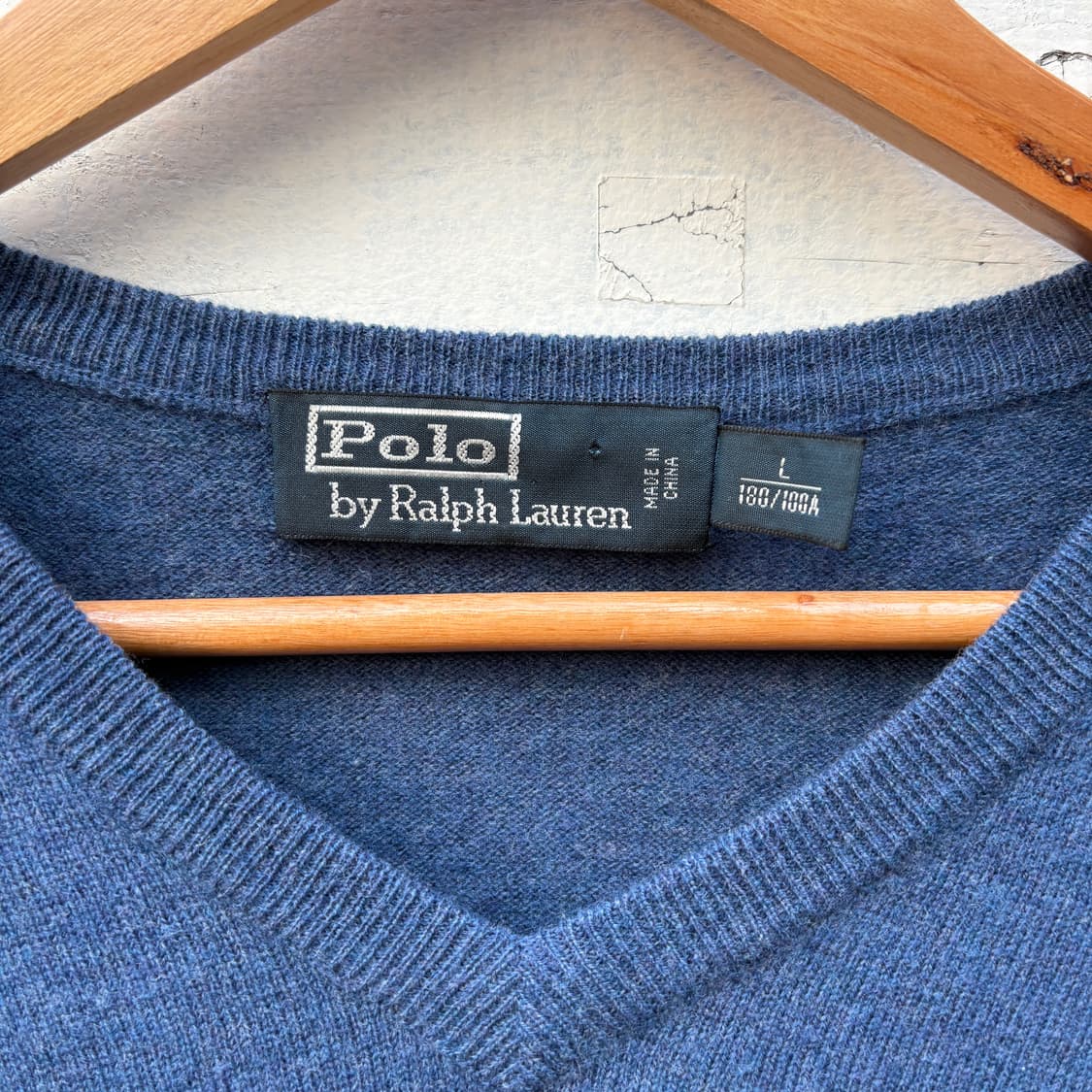 Polo 폴로 울 브이넥 니트 상품이미지4