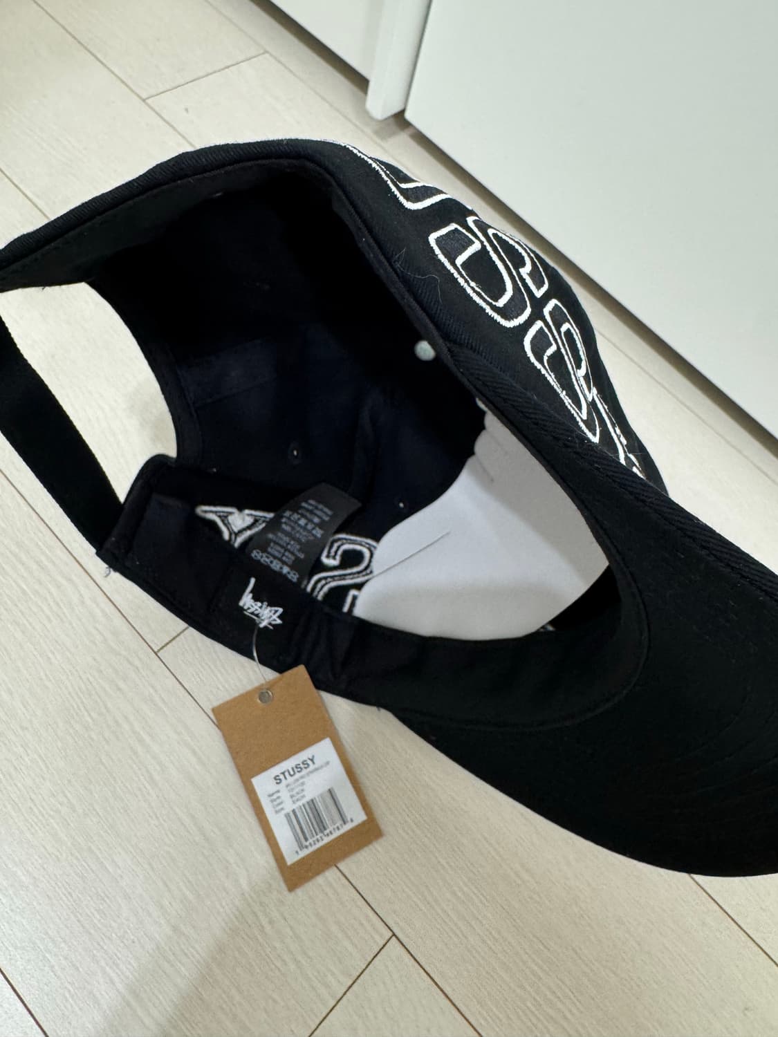 스투시 로우 프로 아크 스트랩백 블랙 볼캡 상품이미지2