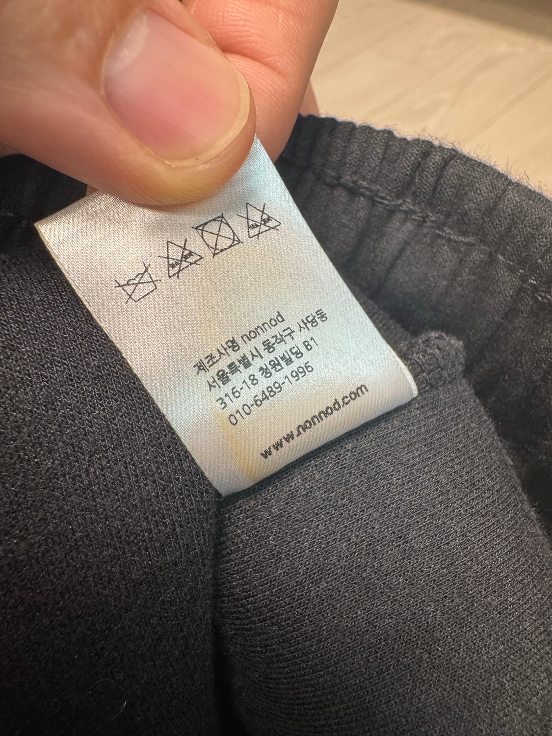 논노드 스쿠바 쇼츠 블랙 2사이즈 상품이미지5