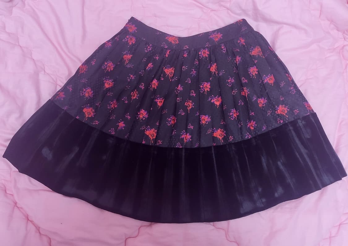 정품)급처새상품!알렉산더맥퀸 고딕고스로리풍귀요미스커트치마펑크룩양산형지뢰계 상품이미지2