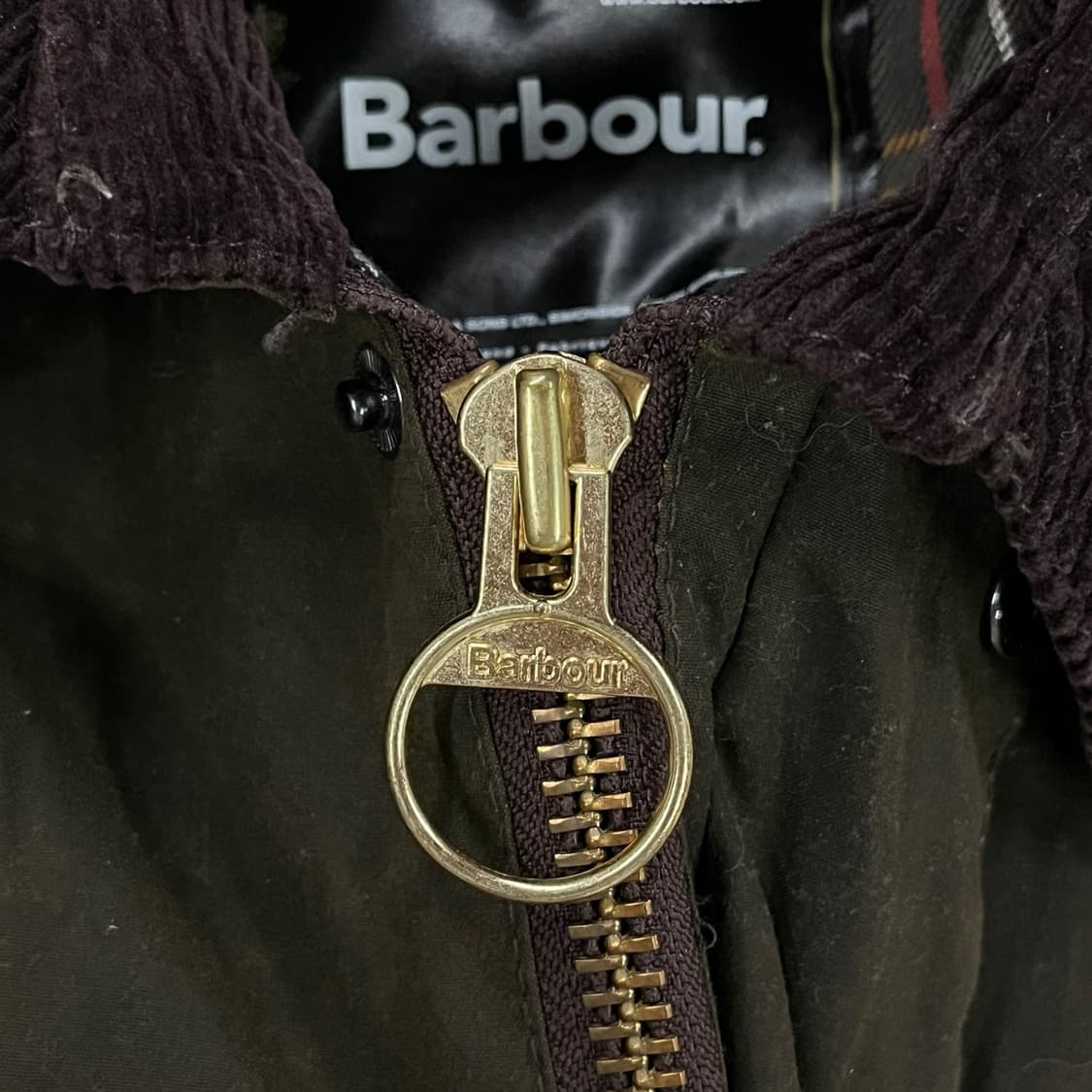 [정품] 바버 Barbour 왁스 자켓 올리브 b18 상품이미지7