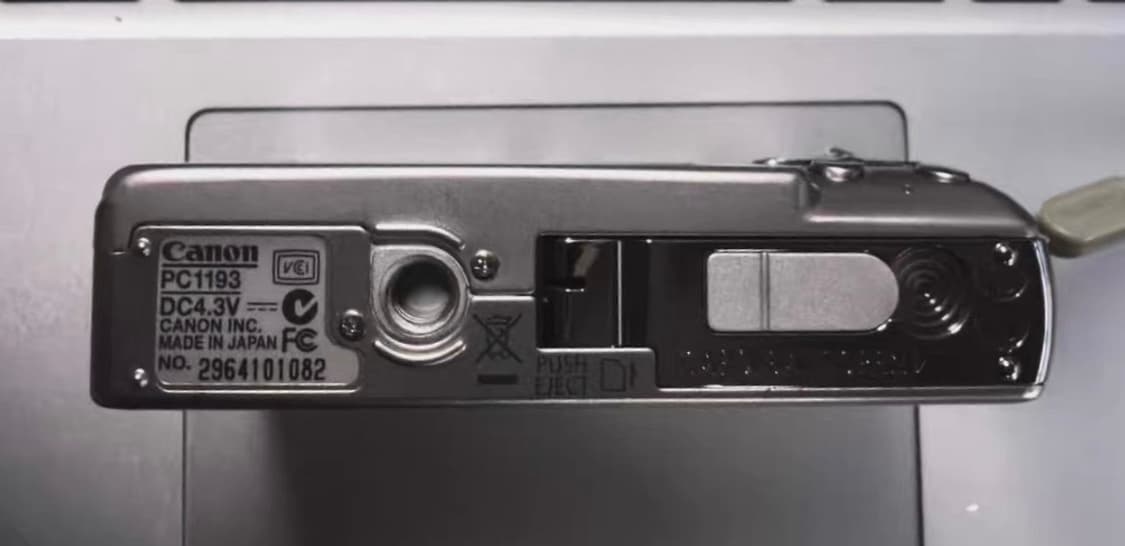 캐논 익서스 60 CANON IXUS 60 빈티지 디지털카메라 디카 상품이미지10