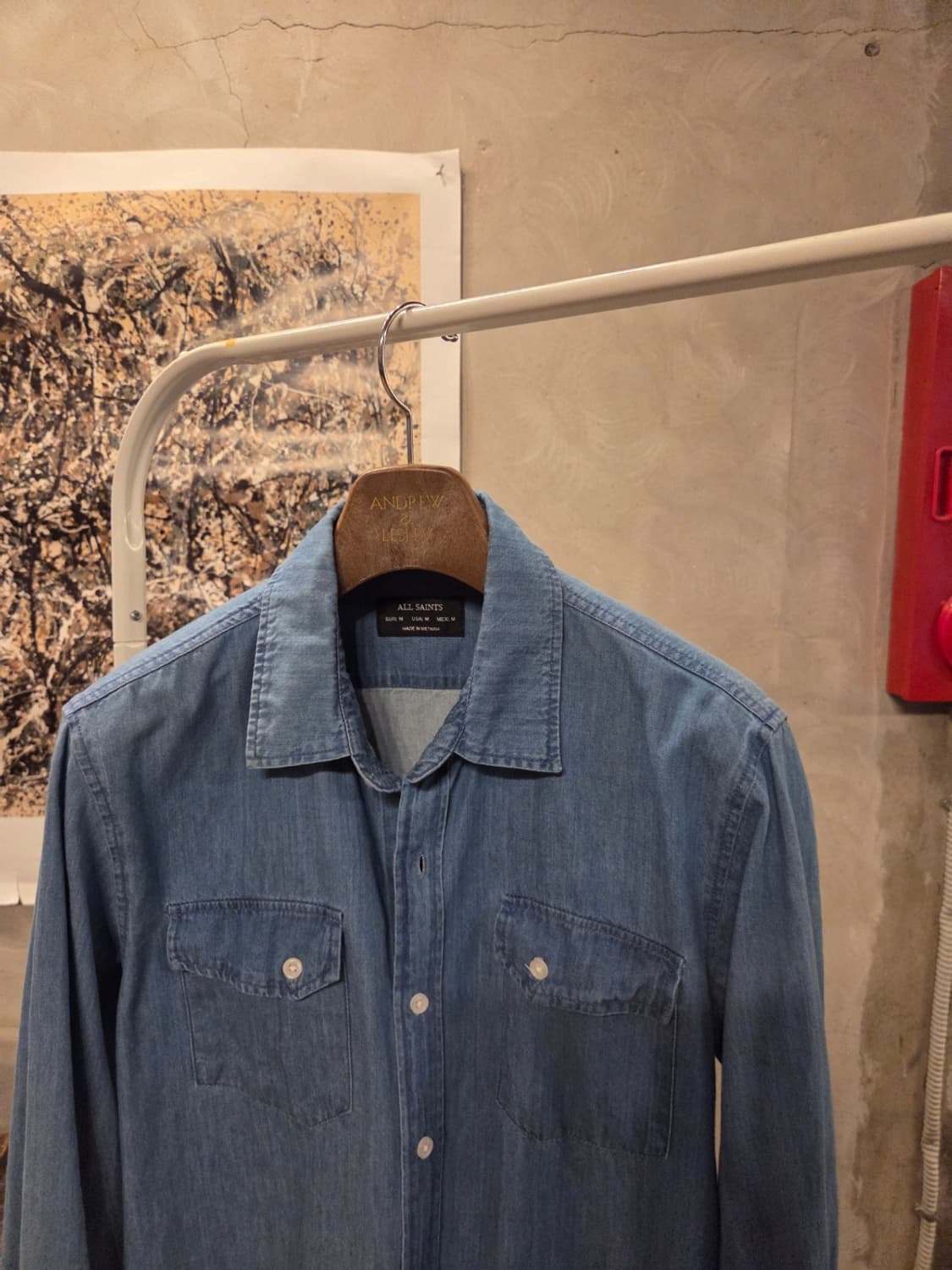 올세인츠 데님셔츠 상품이미지5