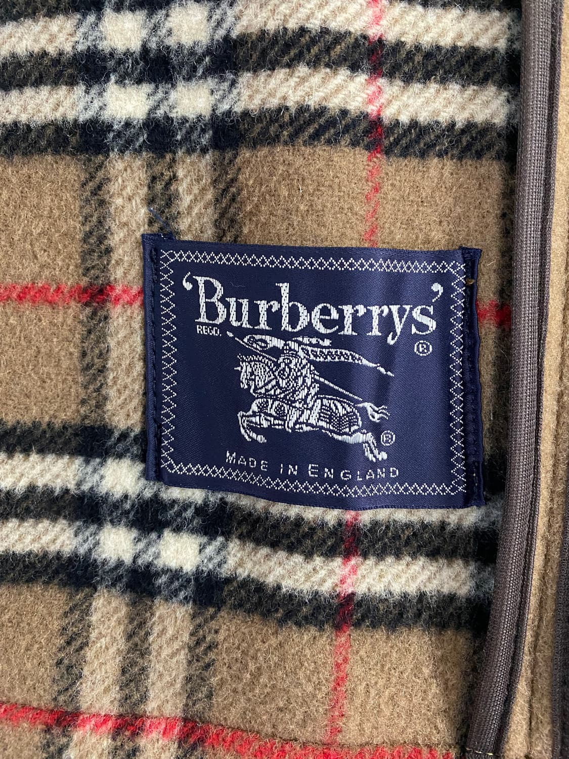 버버리 카멜 후드 울 더플 코트 os 상품이미지4