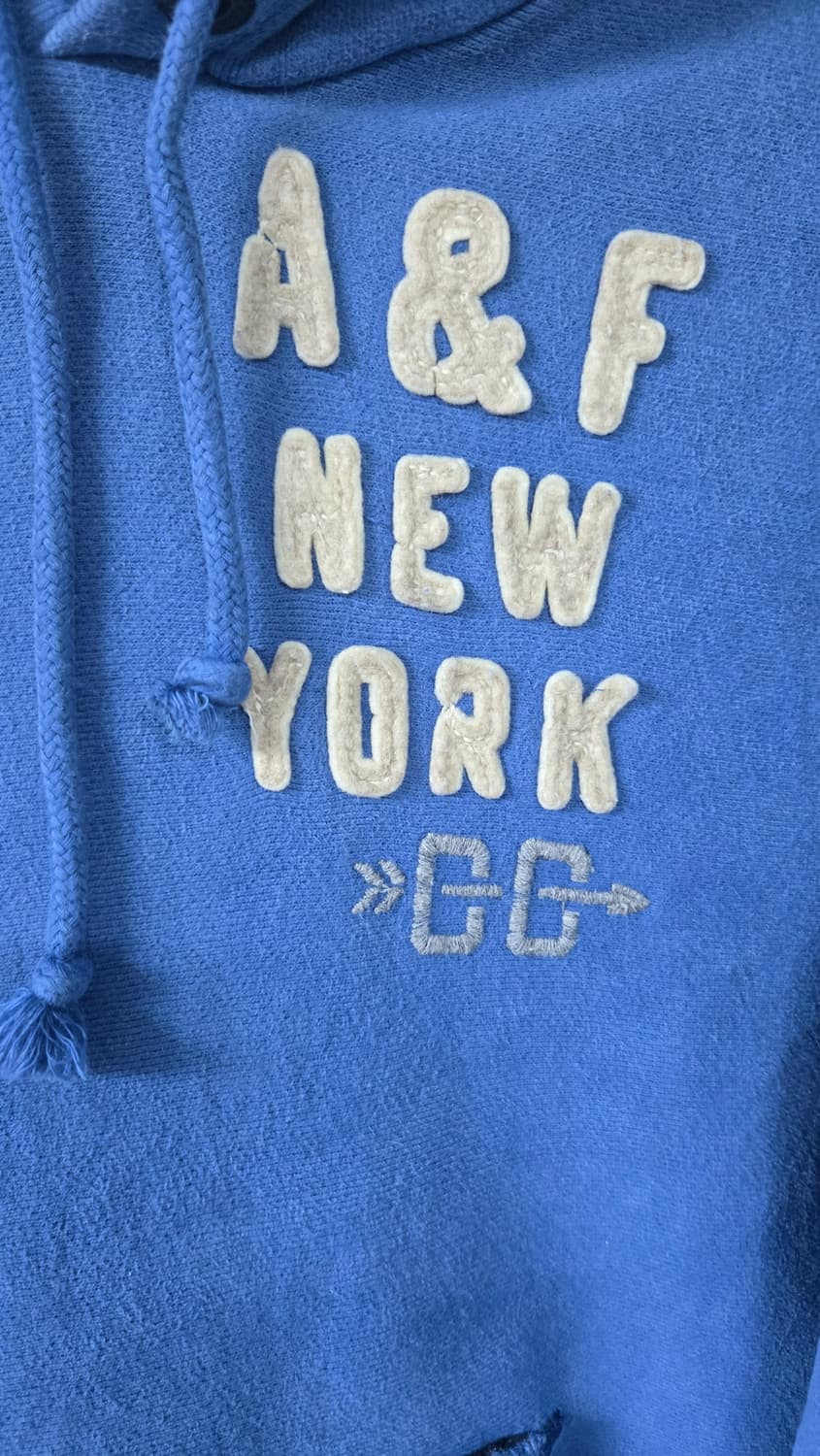 아베크롬비 빈티지블루 후드티 상품이미지2