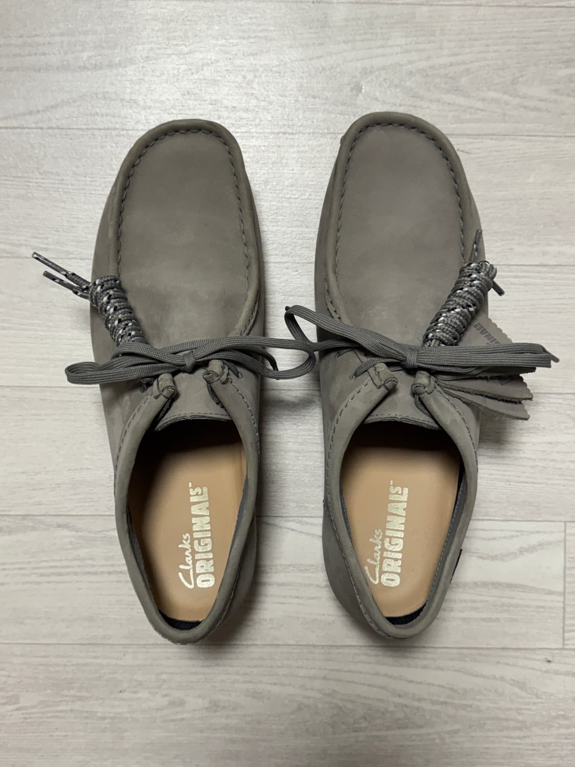 클락스 왈라비 GTX 그레이 누벅 270 상품이미지6