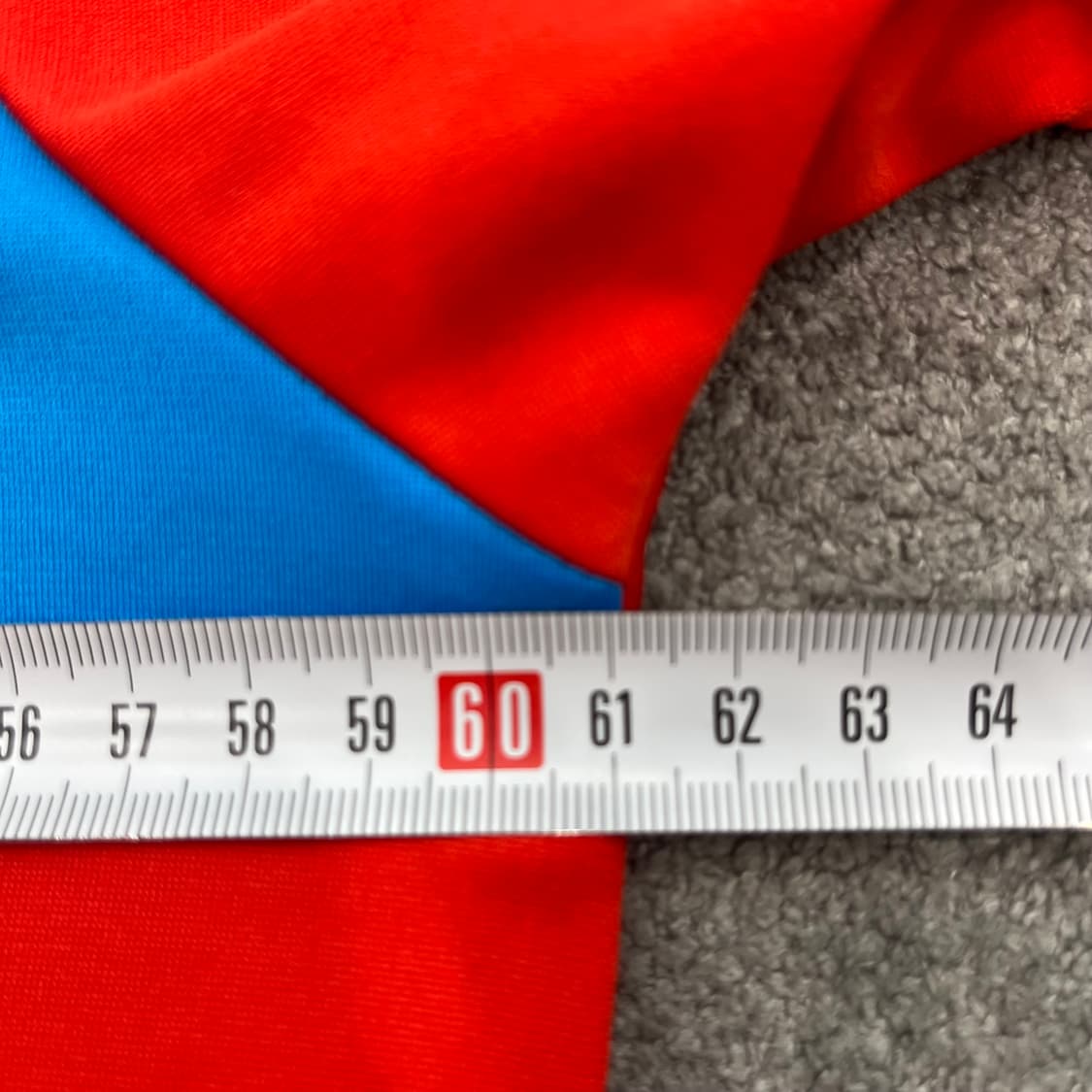 L 아디다스 레드/블루 삼선 트랙탑 져지 상품이미지6