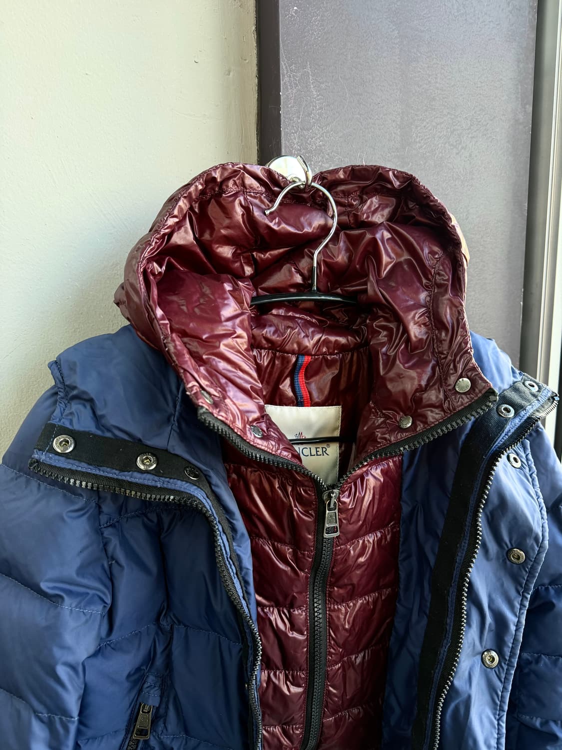 8Y/ 몽클레어 이중레이어 구스다운 후디패딩 상품이미지6