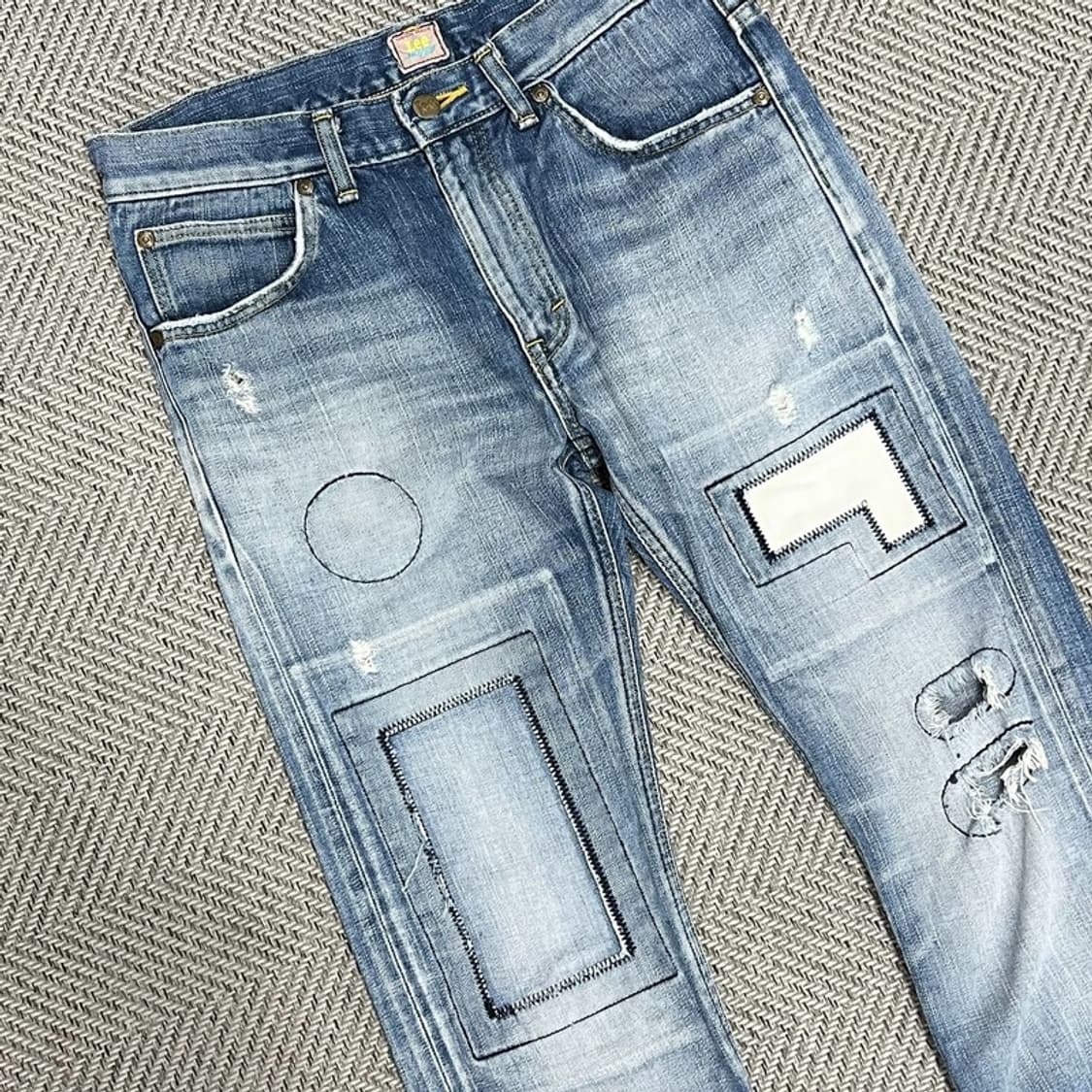 lee 바이커 스트레이트핏 데님 팬츠 v0839 상품이미지3