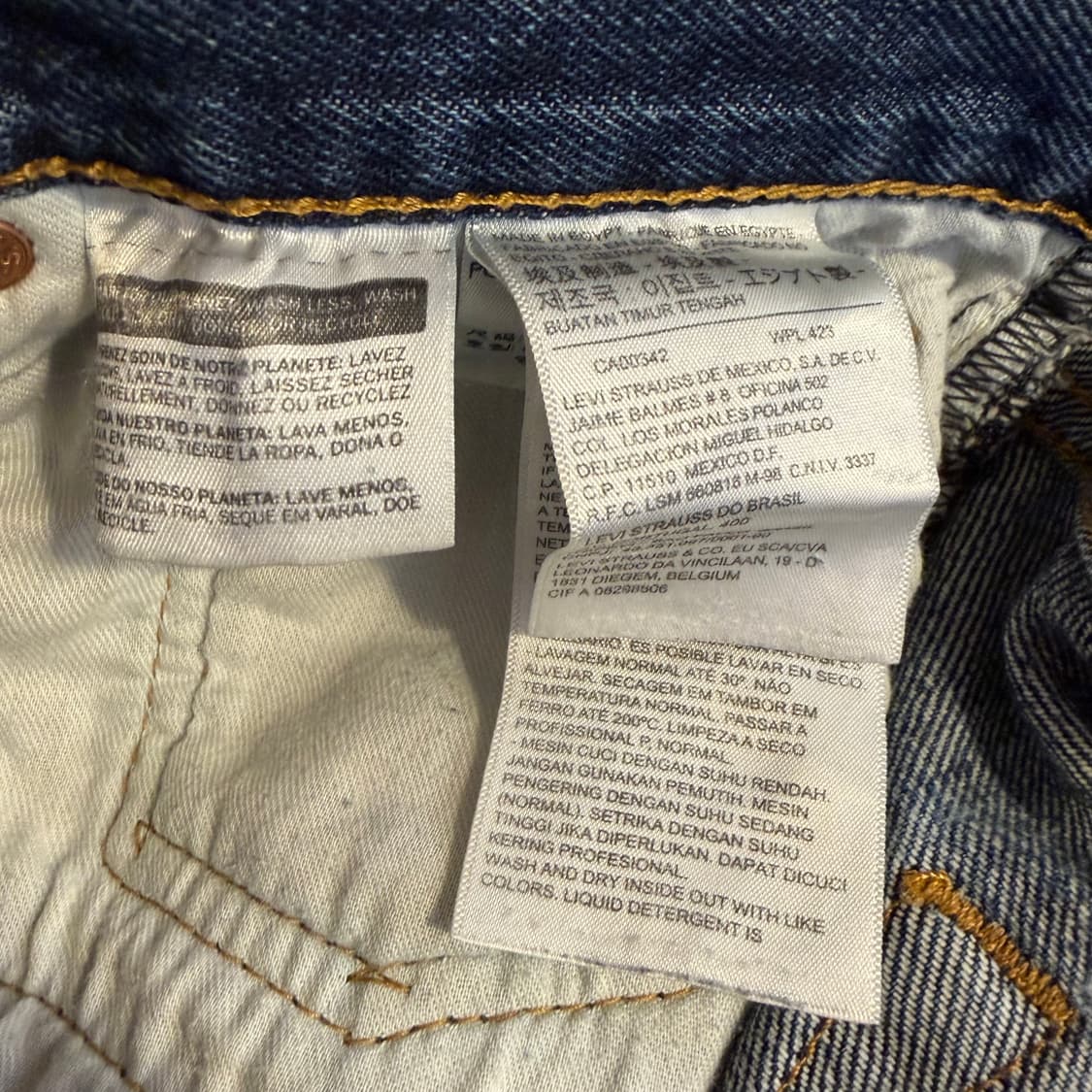 미국 빈티지 리바이스 501 청바지 상품이미지10