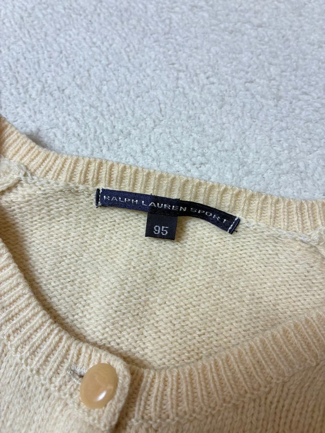 폴로 랄프로렌 00's 울 크롭 니트 가디건 PN7670 상품이미지6