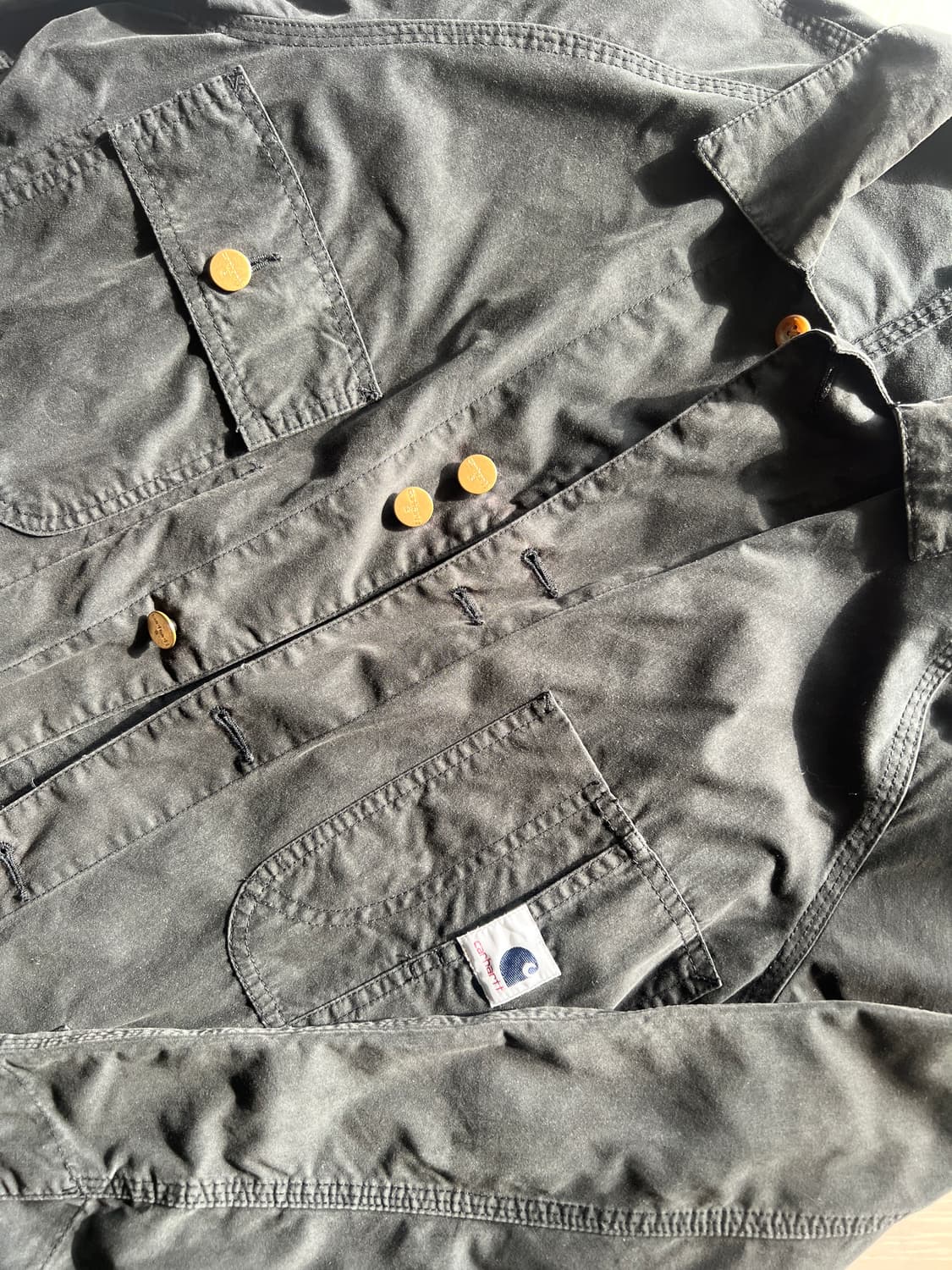 ADAM KIMMEL 콜라보 carhartt  black S 사이즈 상품이미지5