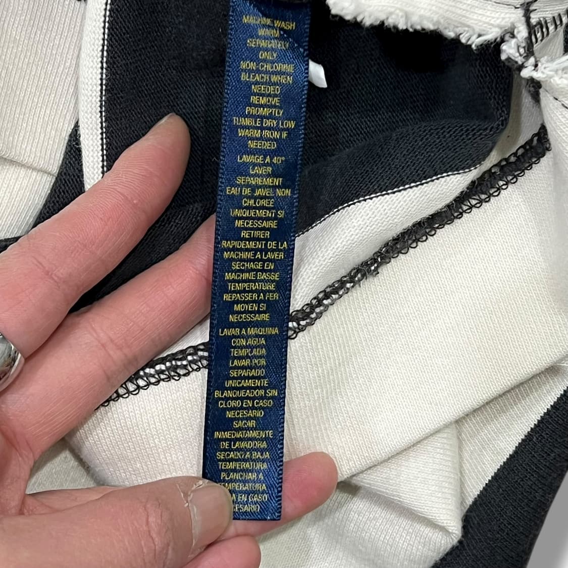 폴로 랄프로렌 스트라이프 럭비티 s08533 상품이미지9