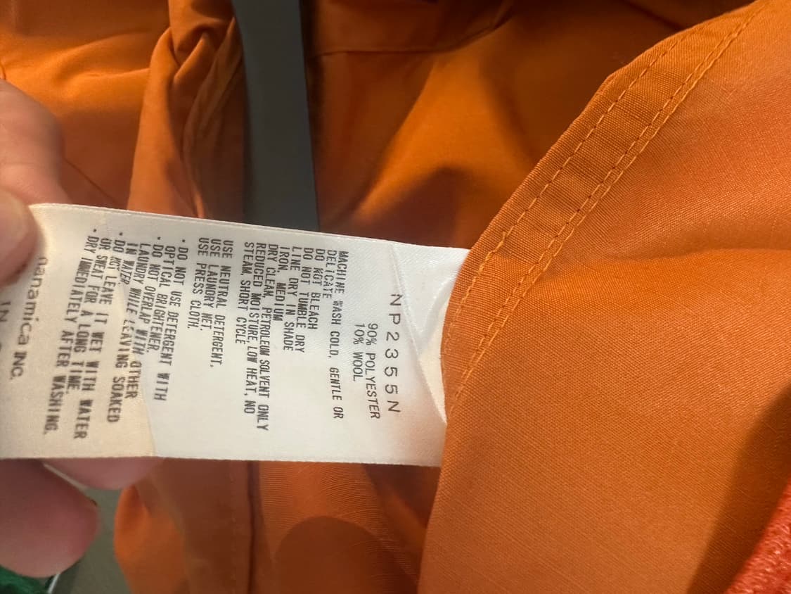 노스페이스 퍼플라벨 마운틴 파카 오렌지 상품이미지5