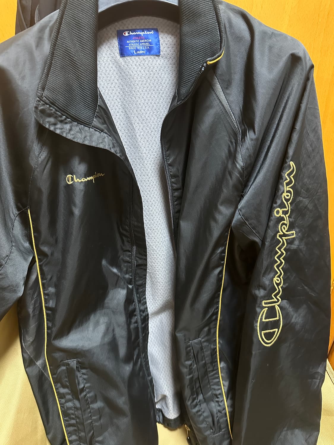 챔피온 올드스쿨 사이드레팅 빈티지자켓 상품이미지1