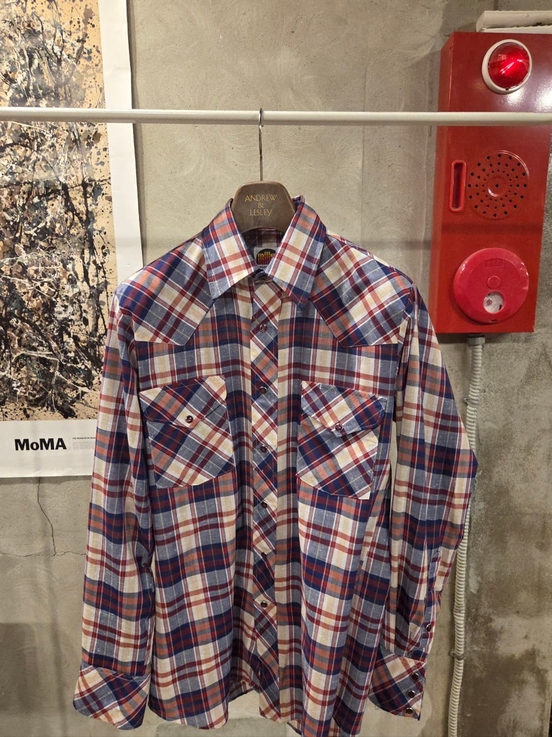 80'S 미제 웨스턴셔츠 상품이미지6