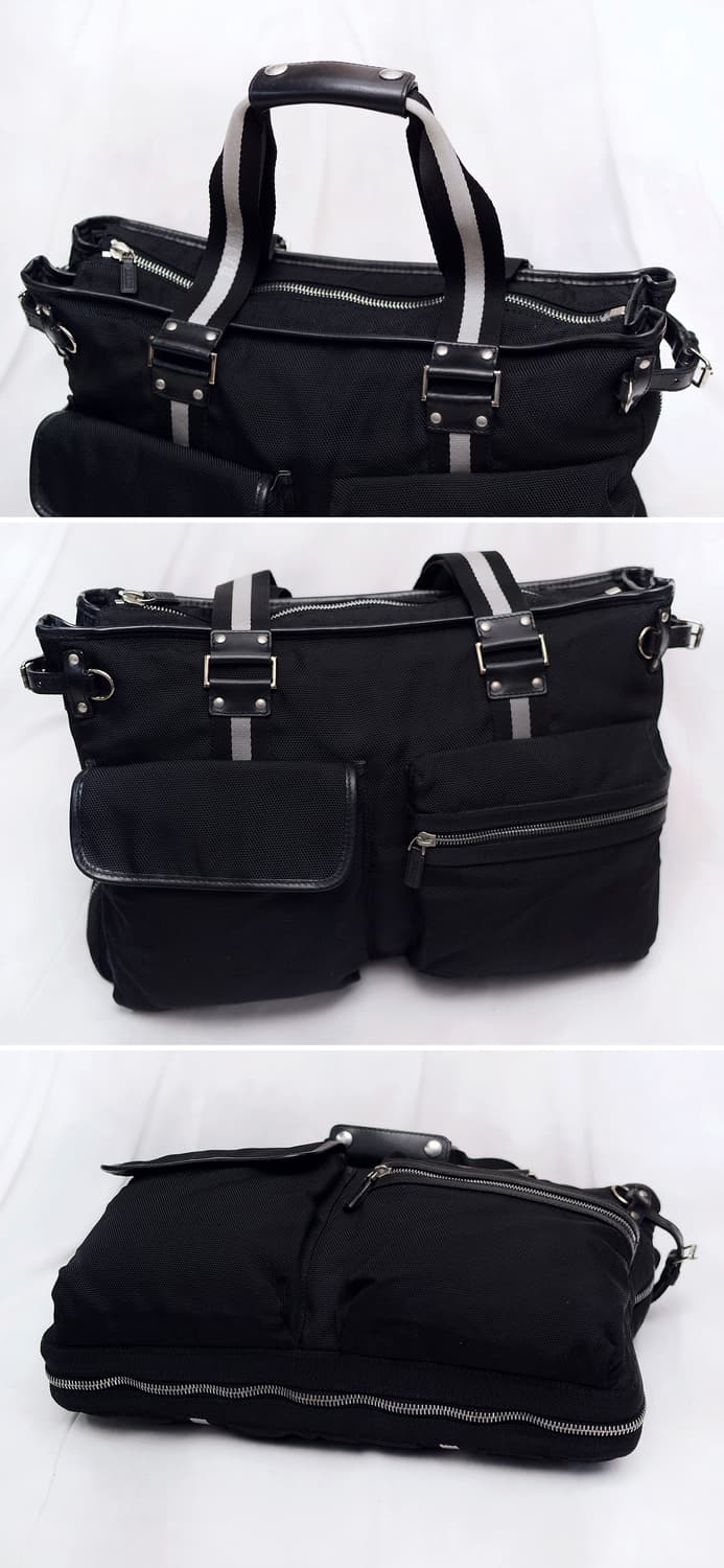 발리 (BALLY) 파코 익스펜더블 캔버스레더 브리프케이스 (토트.숄더) 상품이미지4