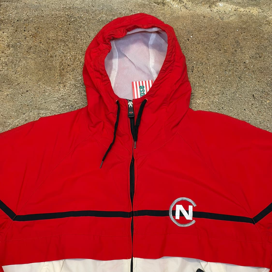 90s USA 빈티지 노티카 세일링 후드 바람막이 상품이미지2