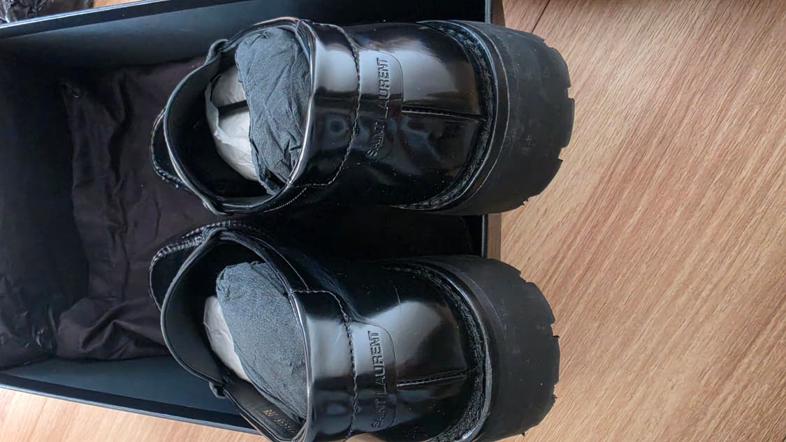 생로랑 모노그램 청키 페니로퍼 상품이미지4