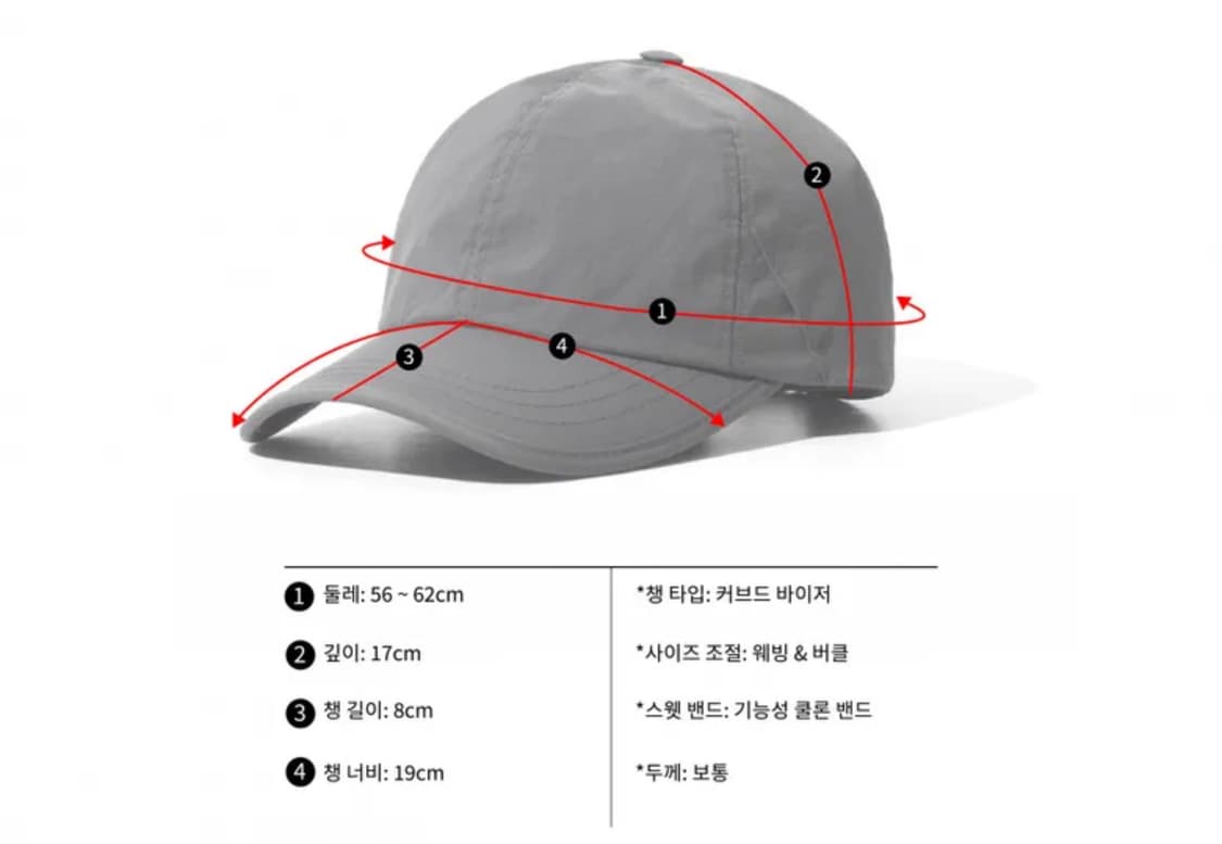월스와일무브먼트 옵티션캡 2.0 블랙 볼캡 모자 상품이미지3
