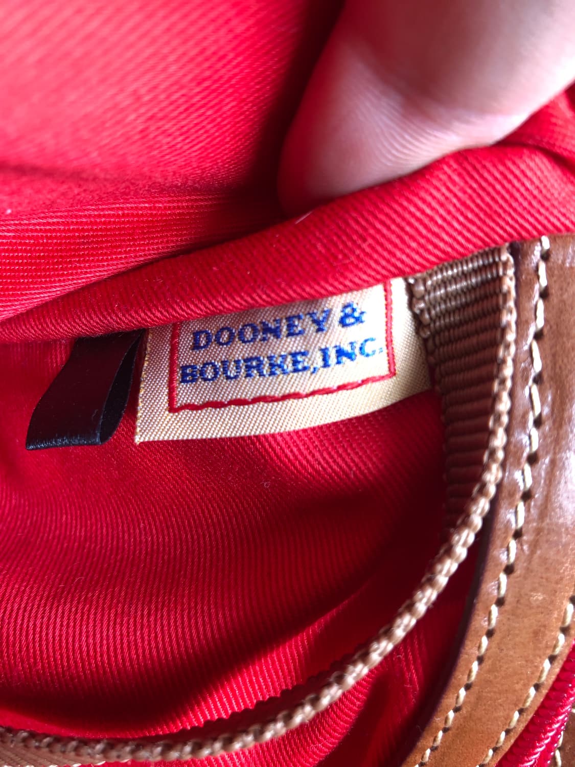 두니앤버크 브라운 레더 토트백 상품이미지5