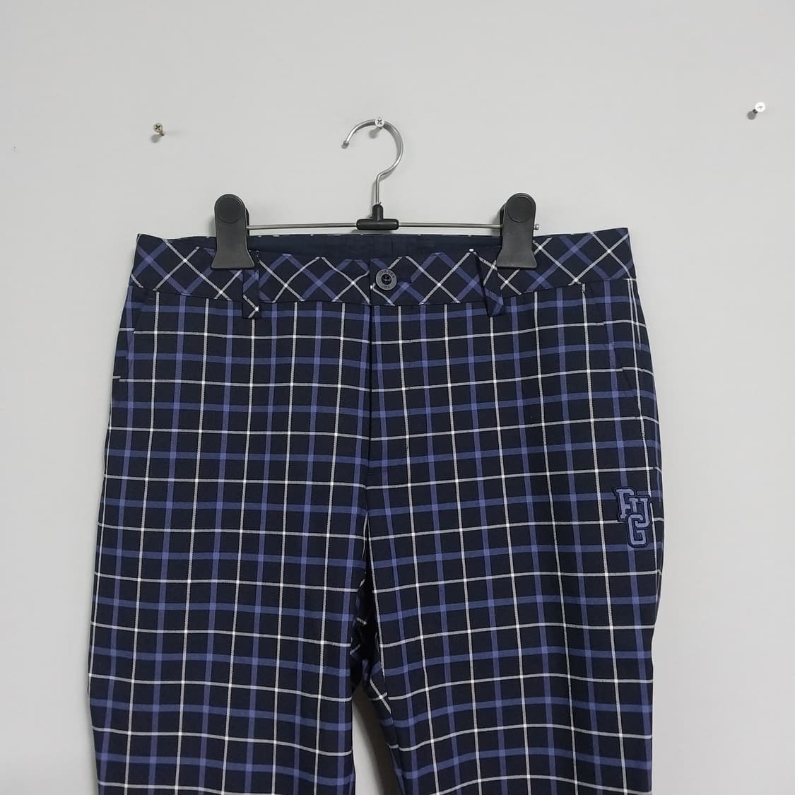 JDX 남자30-31 인치 체크바지 상품이미지2